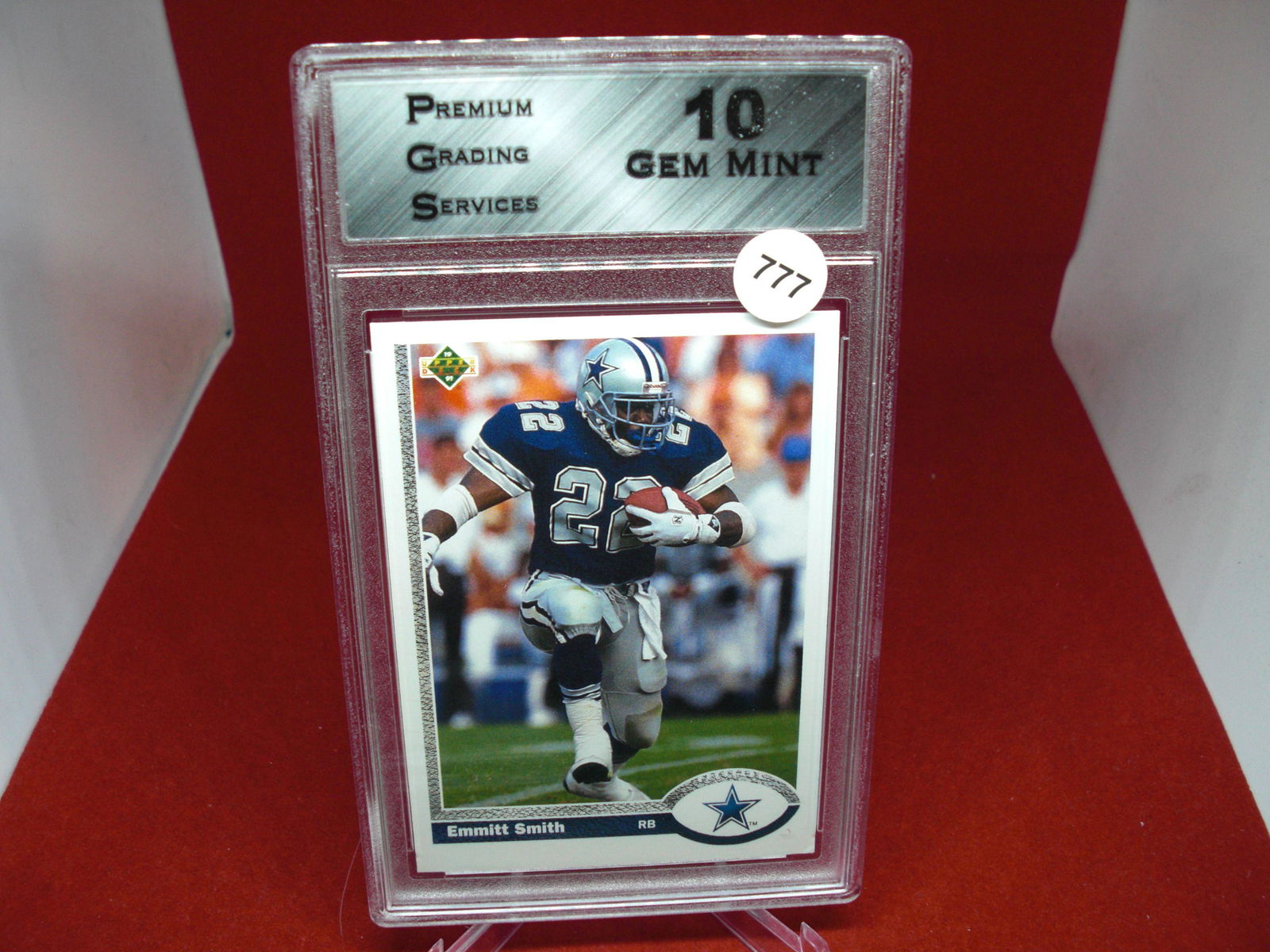 PGA gem 10 emmitt smith upper deck (1 of 1)