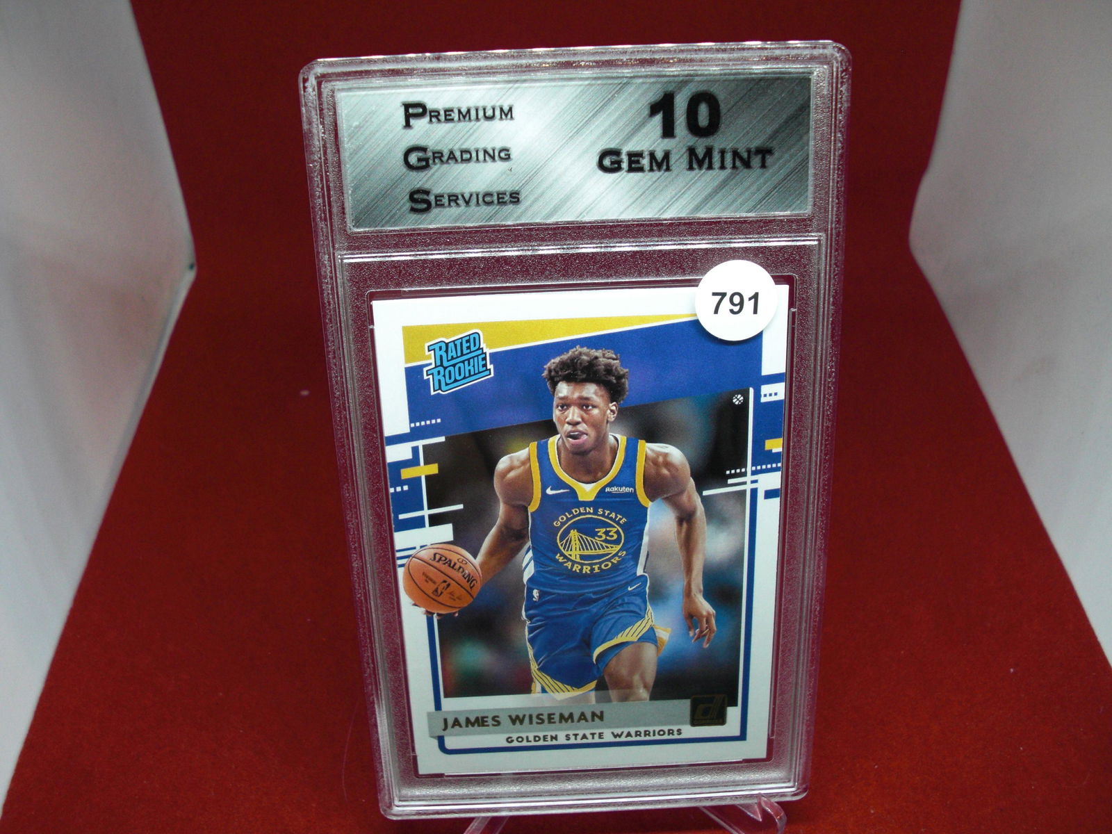 PGA gem 10 James Wiseman rated rookie (1 of 1)