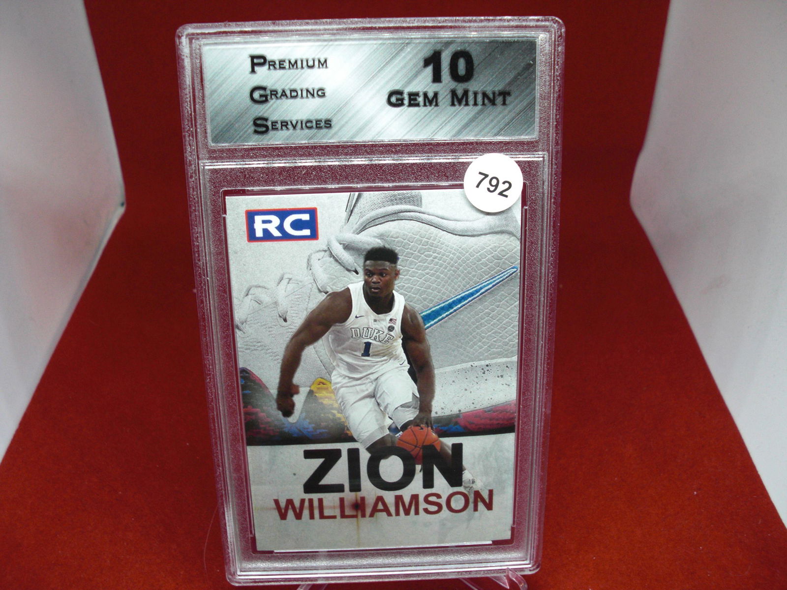 PGA gem 10 Zion Williamson rookie card (1 of 1)