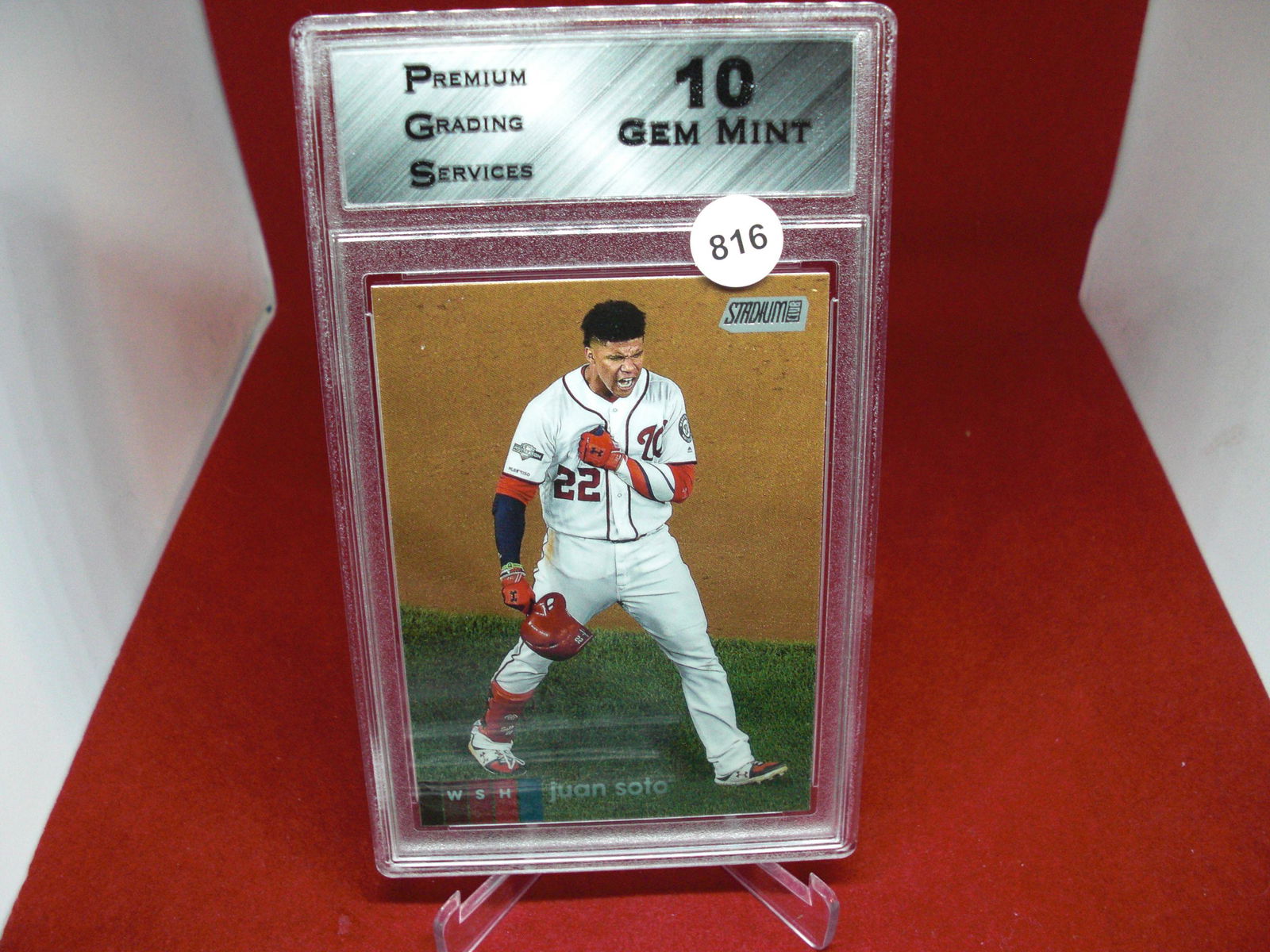 PGA gem 10 Juan Soto stadium club (1 of 1)