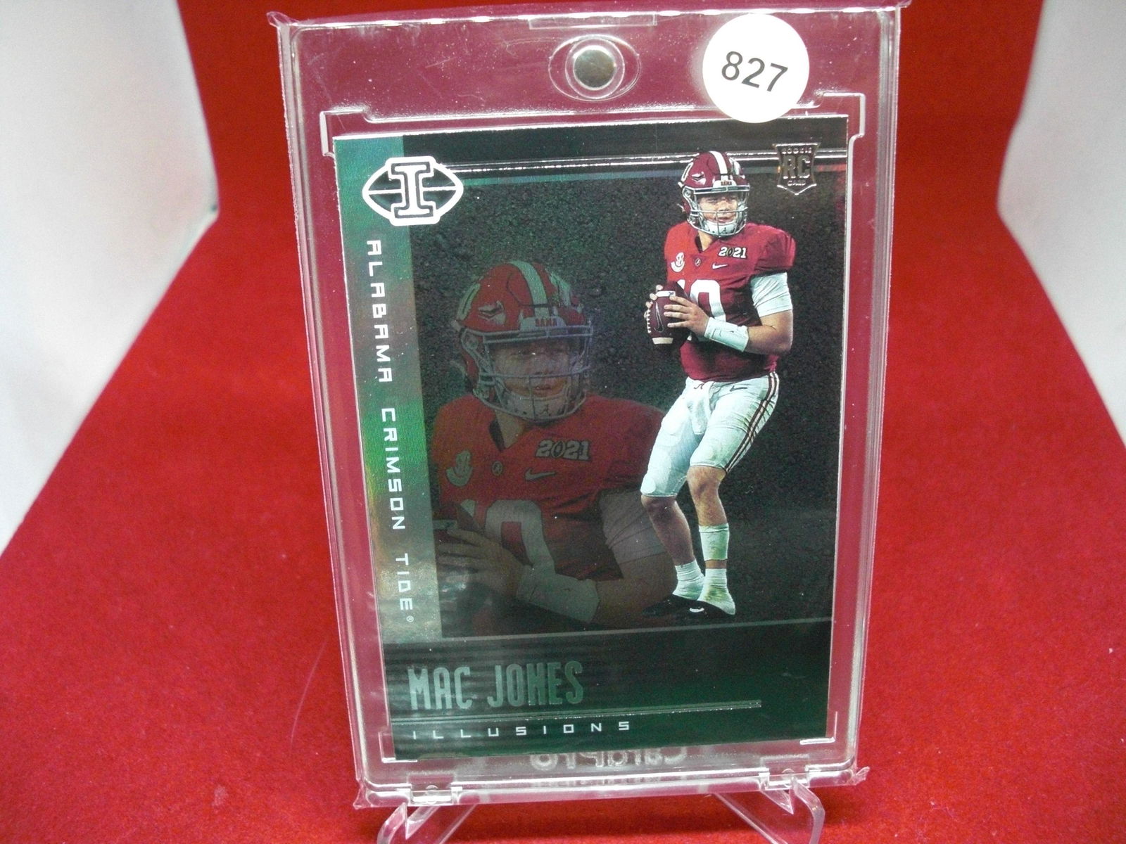 Mac Jones rookie card (1 of 1)
