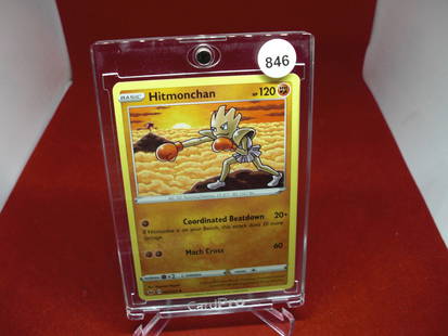 hitmonchan pokemon game card: hitmonchan pokemon game card