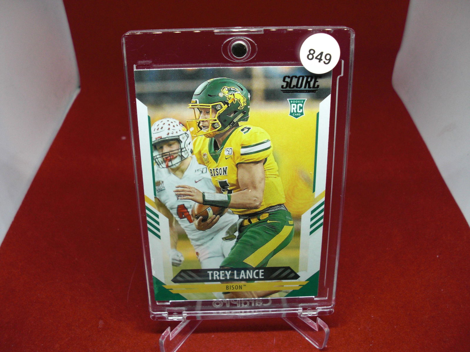 Trey Lance rookie card (1 of 1)