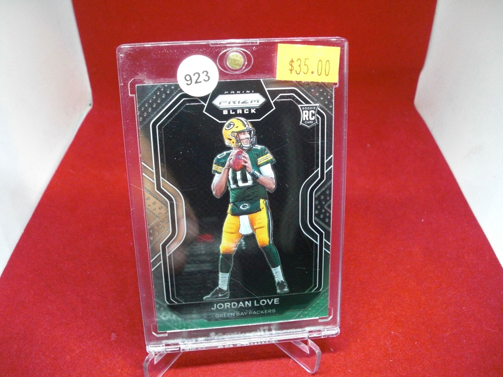 jordam love prizm black rookie (1 of 1)