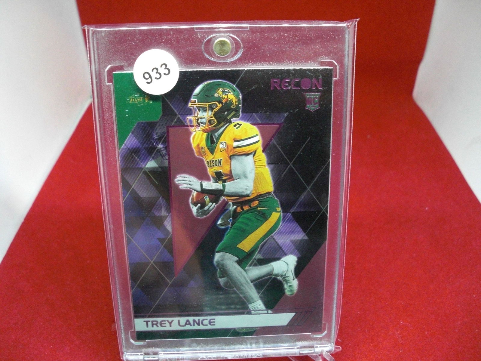 trey lance rookie recon pink parallel (1 of 1)