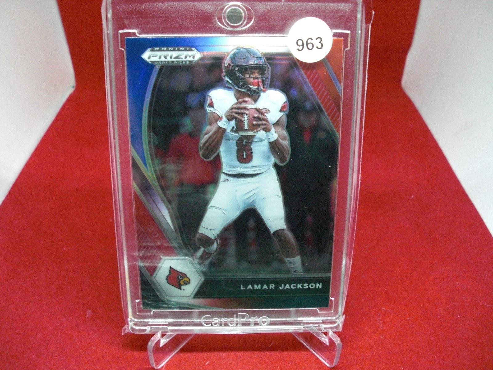 lamar jackson red white blue prizm (1 of 1)