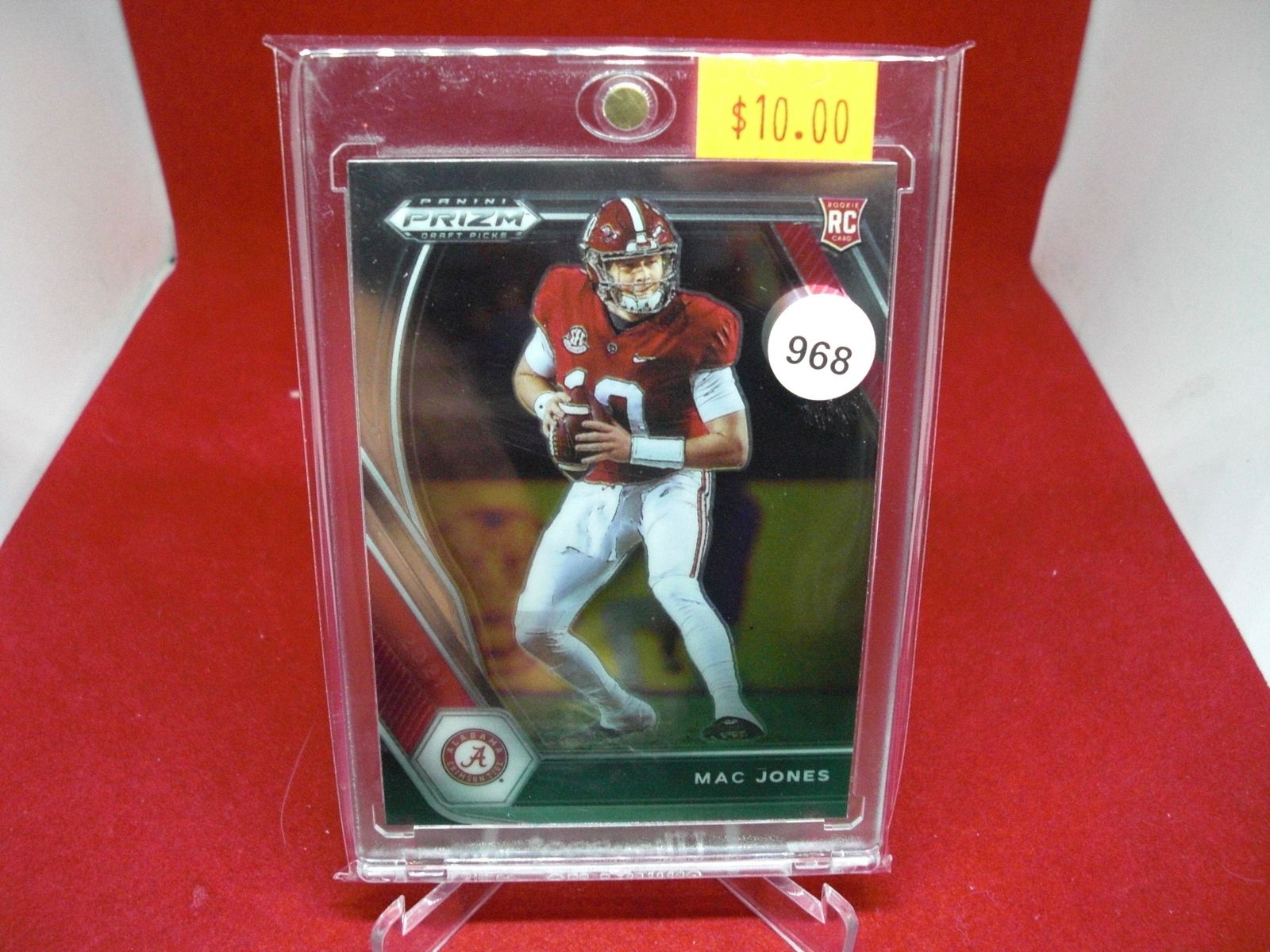 mac jones prizm draft rookie (1 of 1)