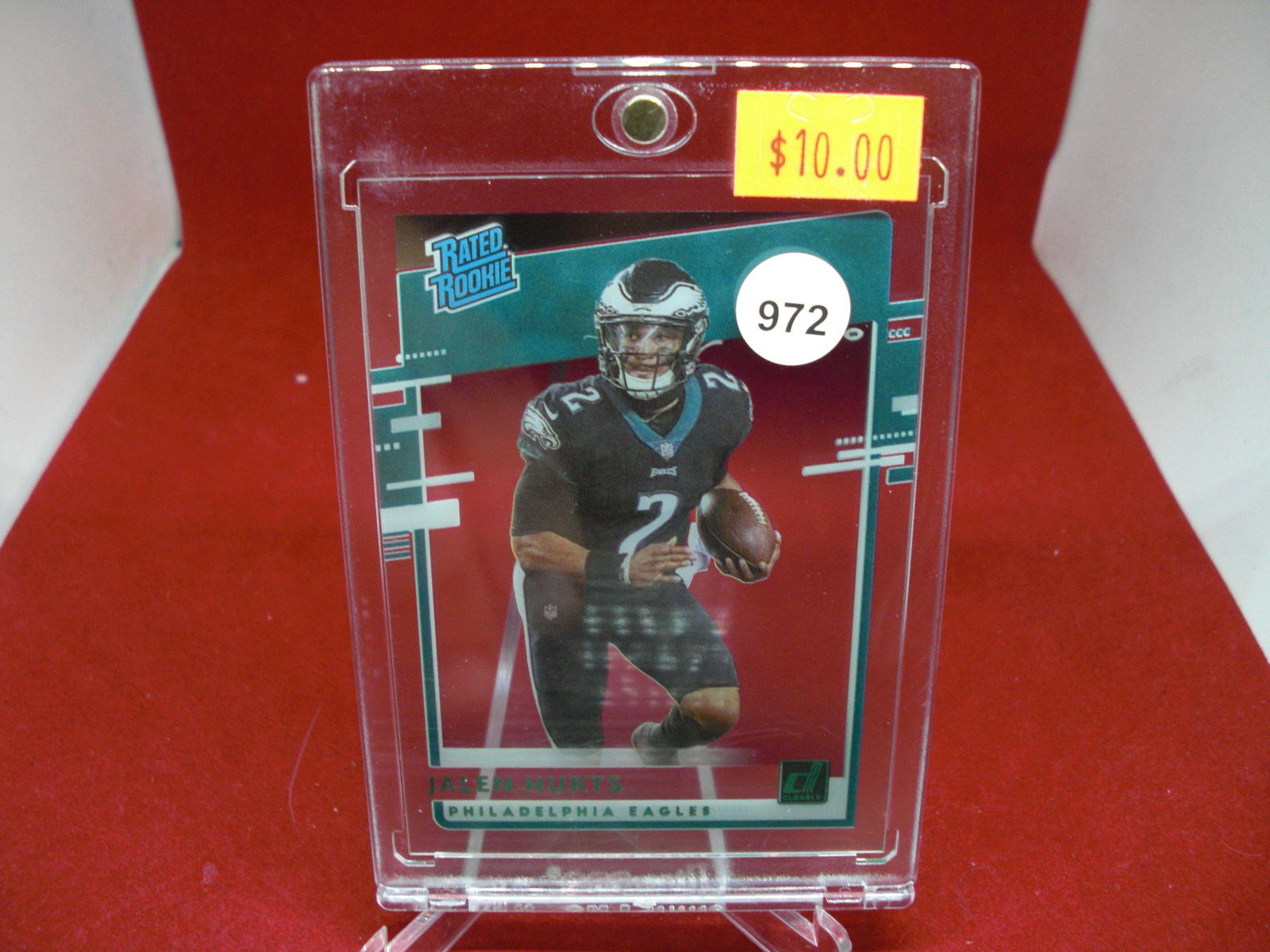 jalen hurts clearly rated rookie (1 of 1)