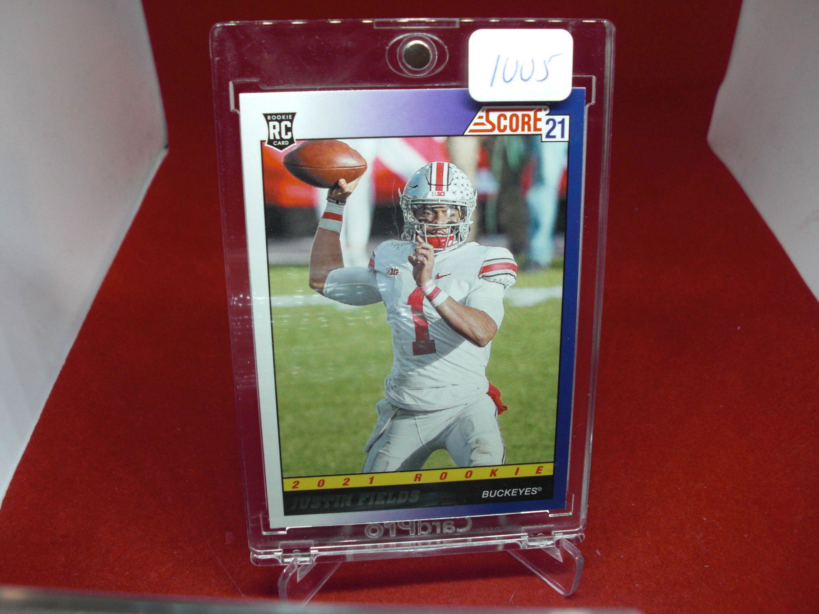 Justin fields rookie CARD (1 of 1)