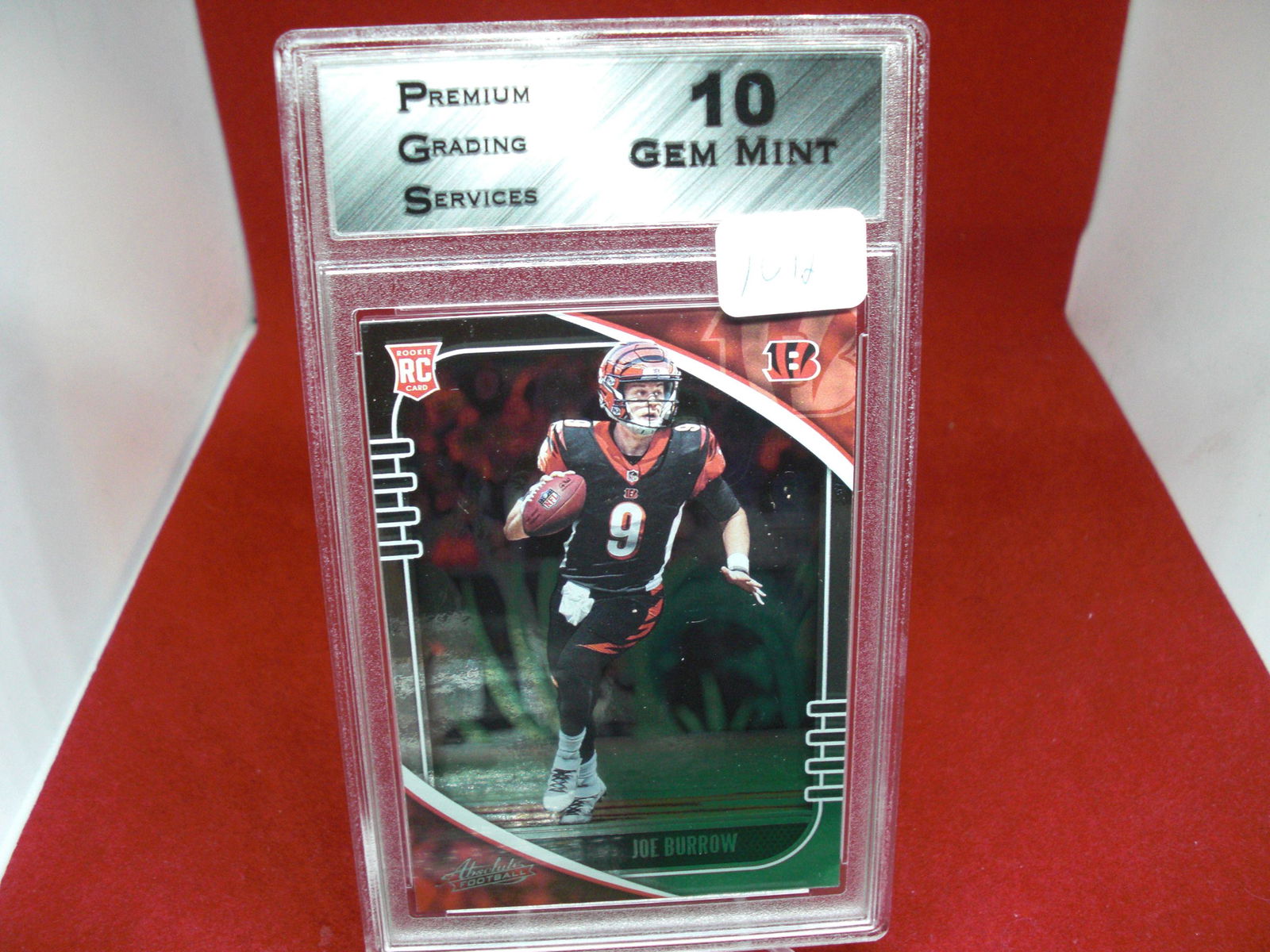 PGS 10 JOE BURROW ROOKIE CARD (1 of 1)