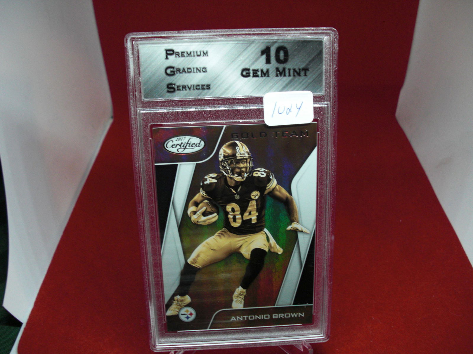 PGS 10 antonio brown gold team (1 of 1)