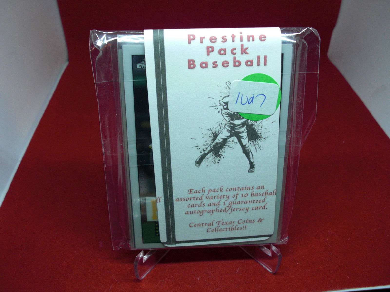 prestine pack baseball with jersey or auto (1 of 1)