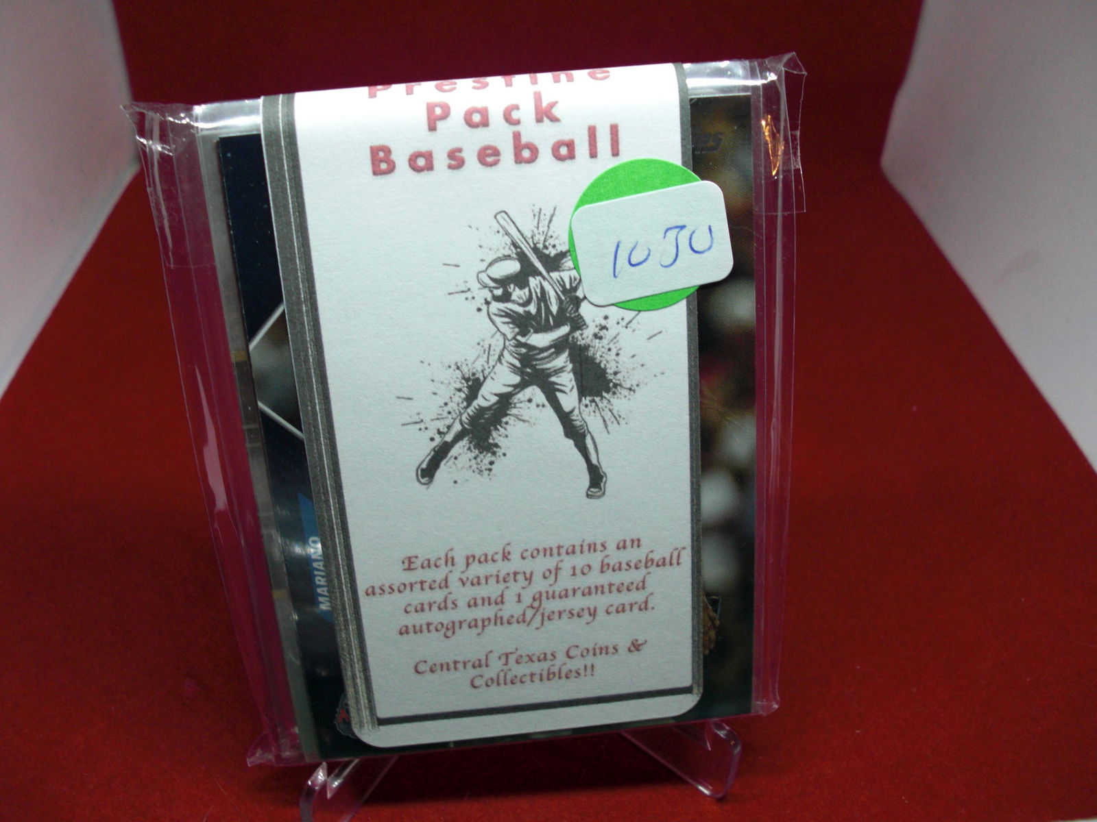prestine pack baseball with jersey or auto (1 of 1)
