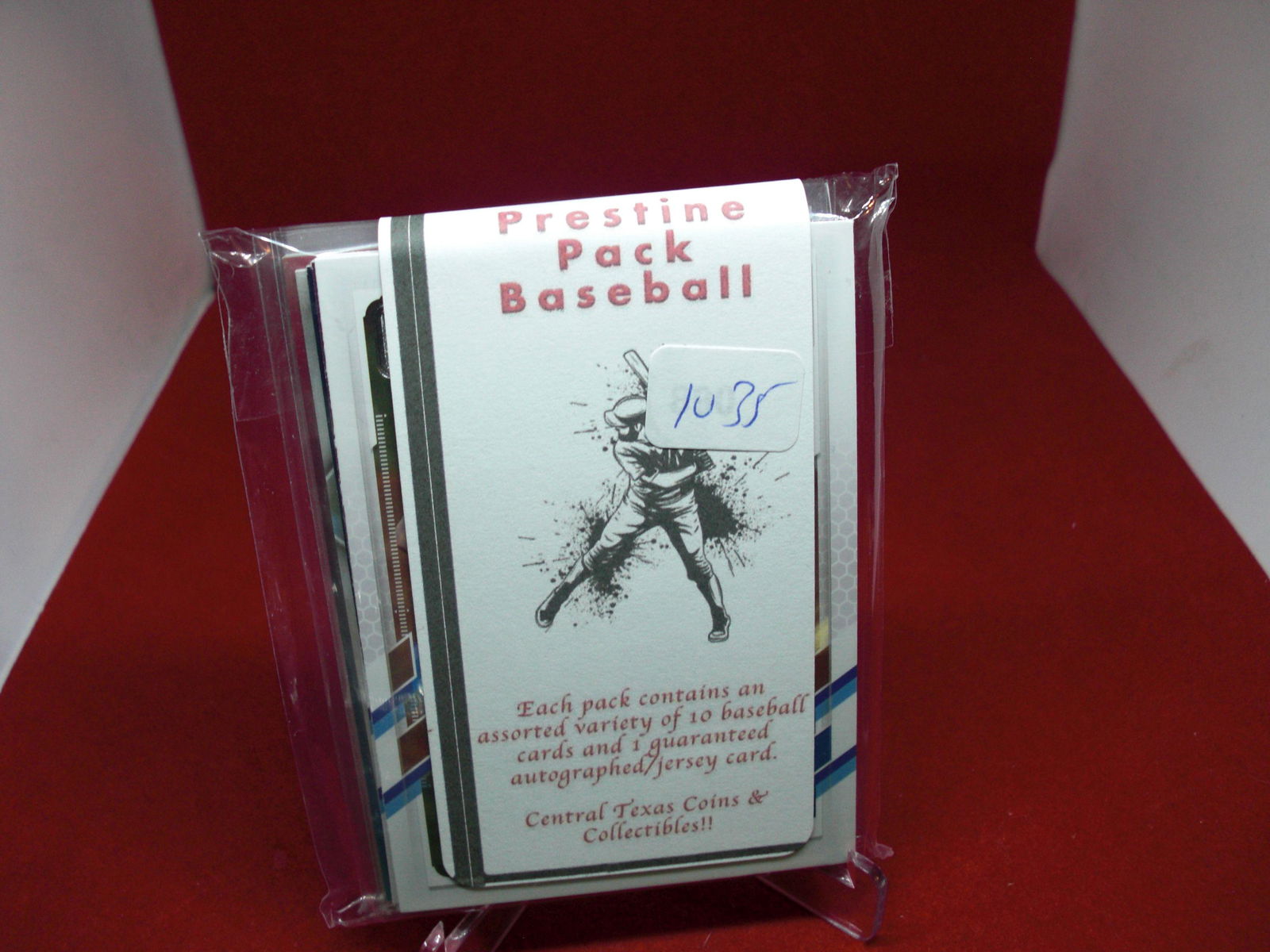 prestine pack baseball with jersey or auto (1 of 1)