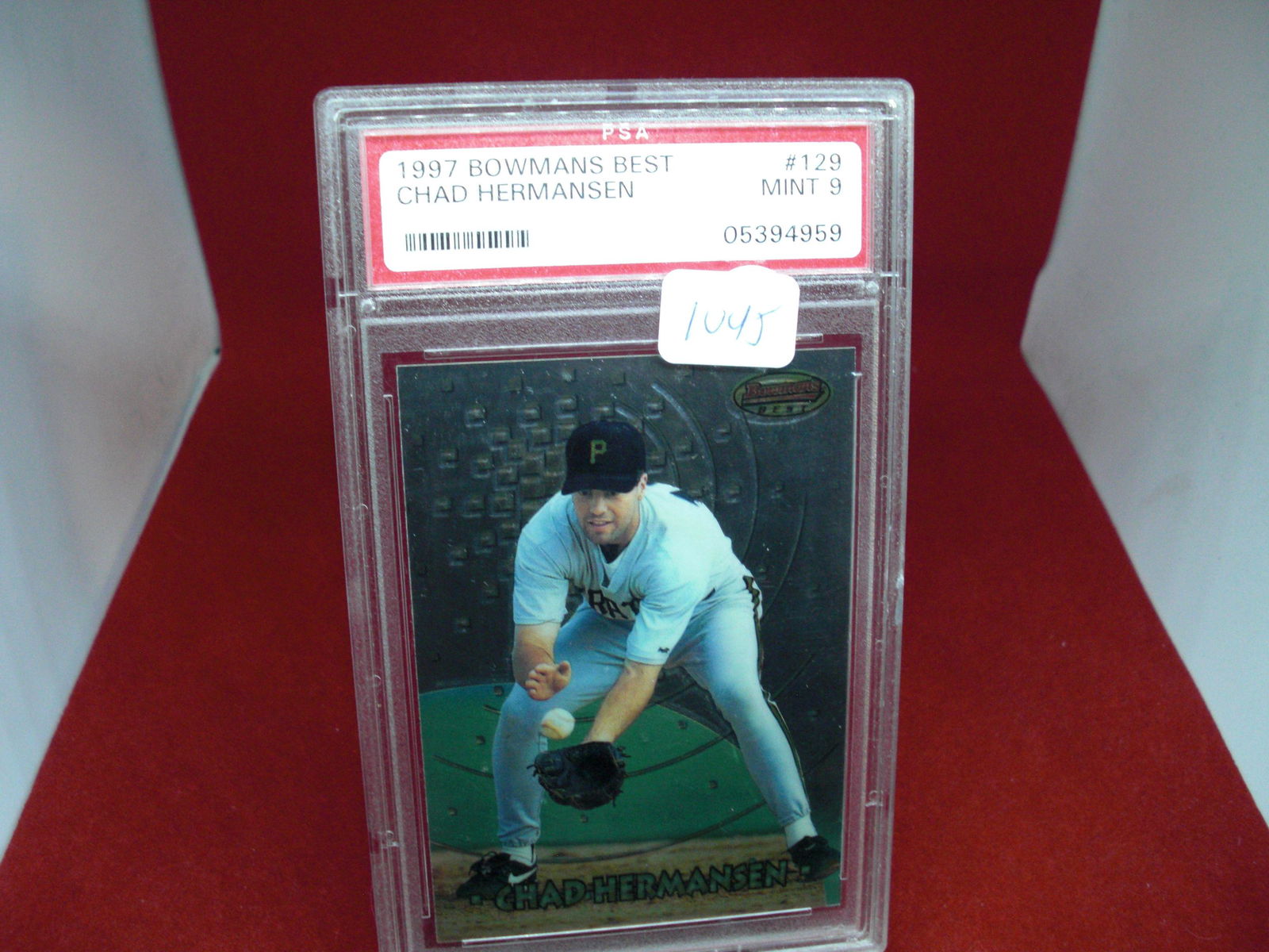 psa 9 mint chad hermanson bowmans best (1 of 1)