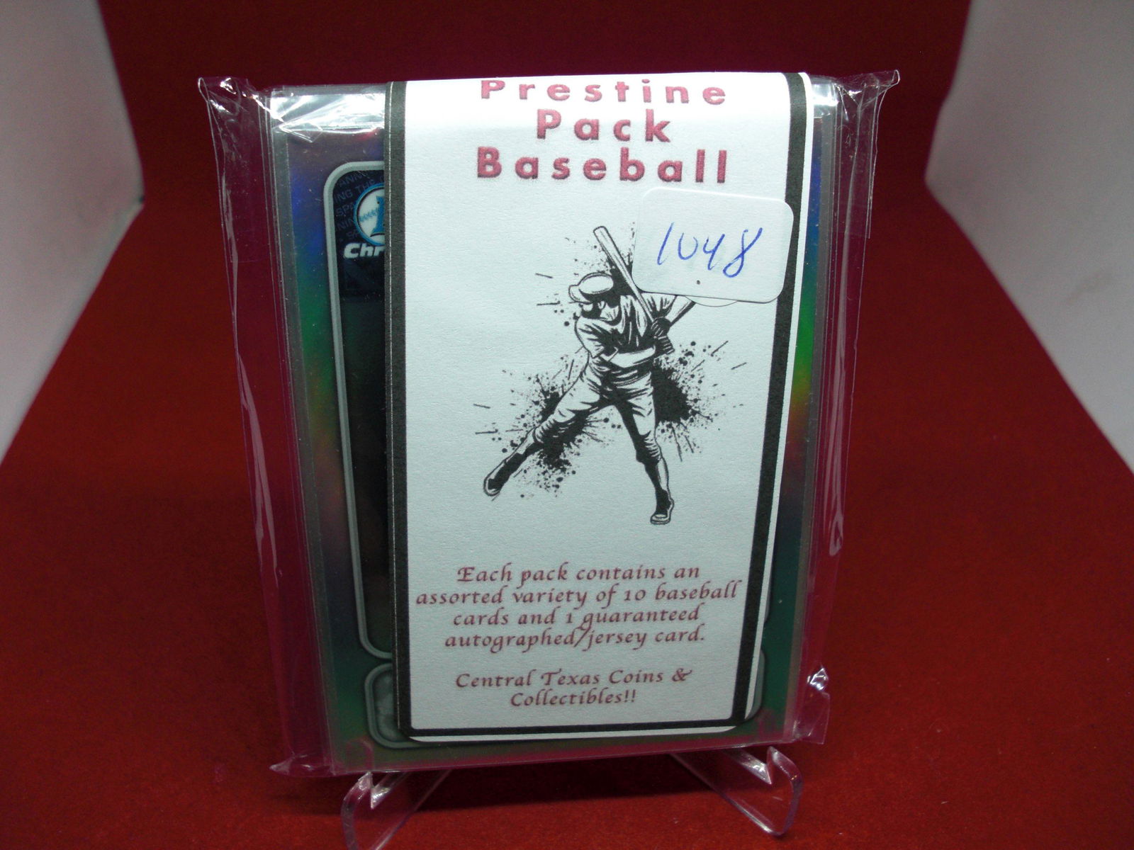 prestine pack baseball with jersey or auto (1 of 1)