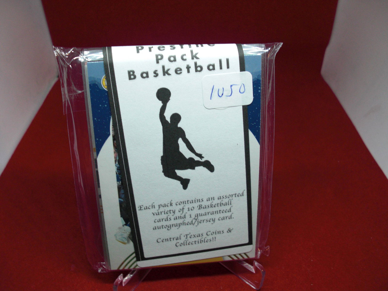 prestine pack basketball with jersey or auto (1 of 1)