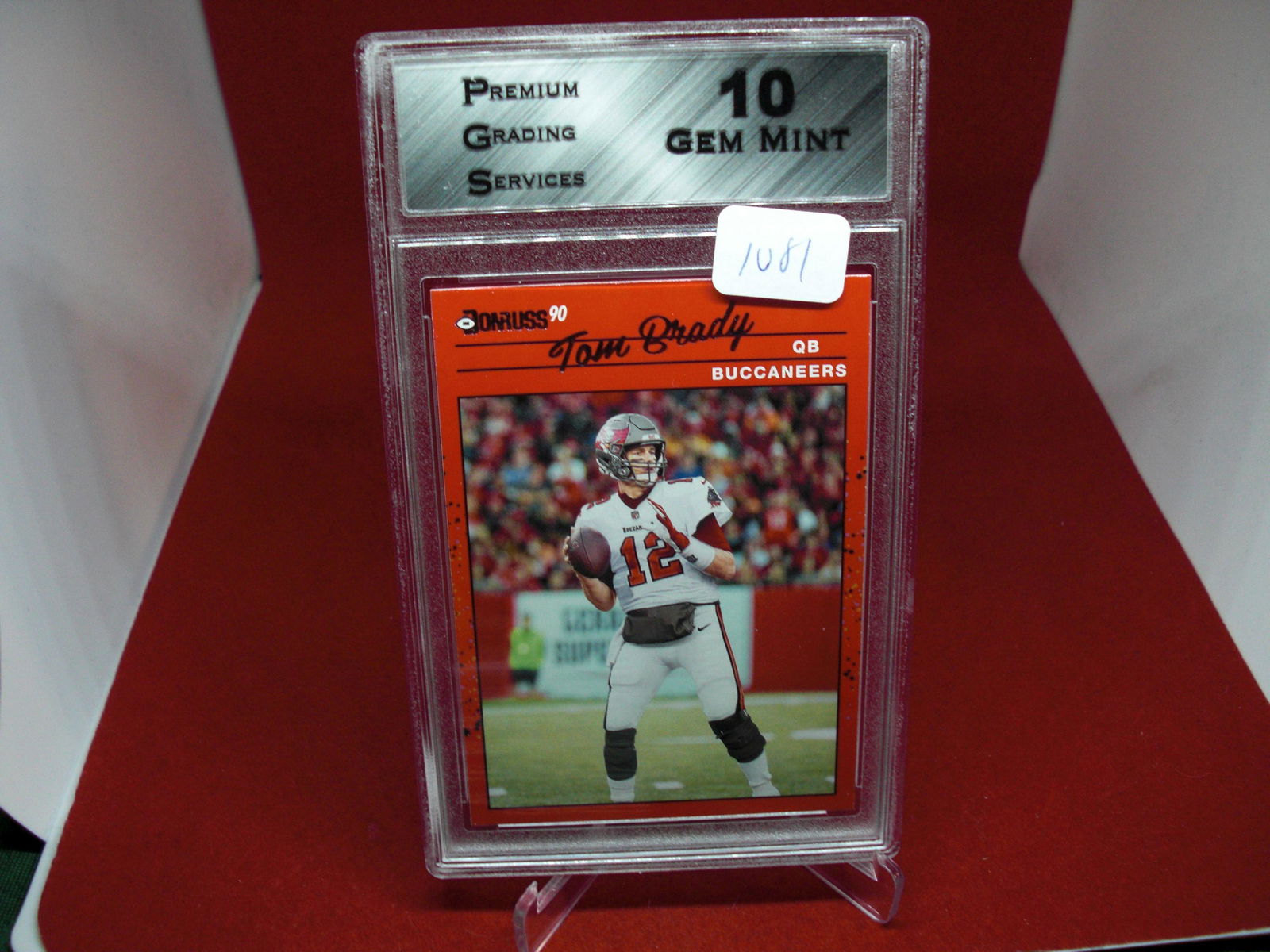 PGS 10 tom brady donruss 1990 style (1 of 1)