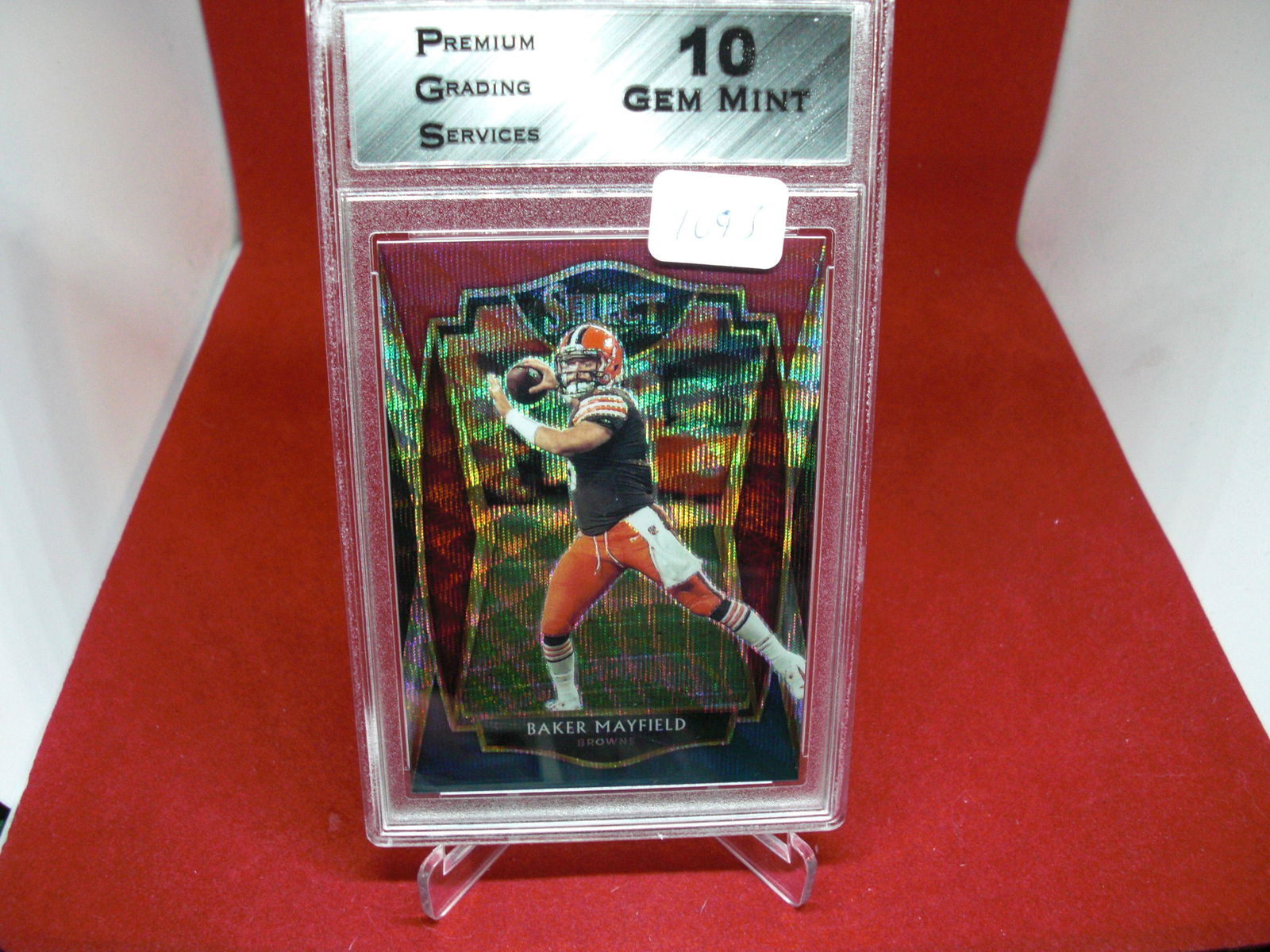 PGS 10 baker mayfield tricolor wave (1 of 1)