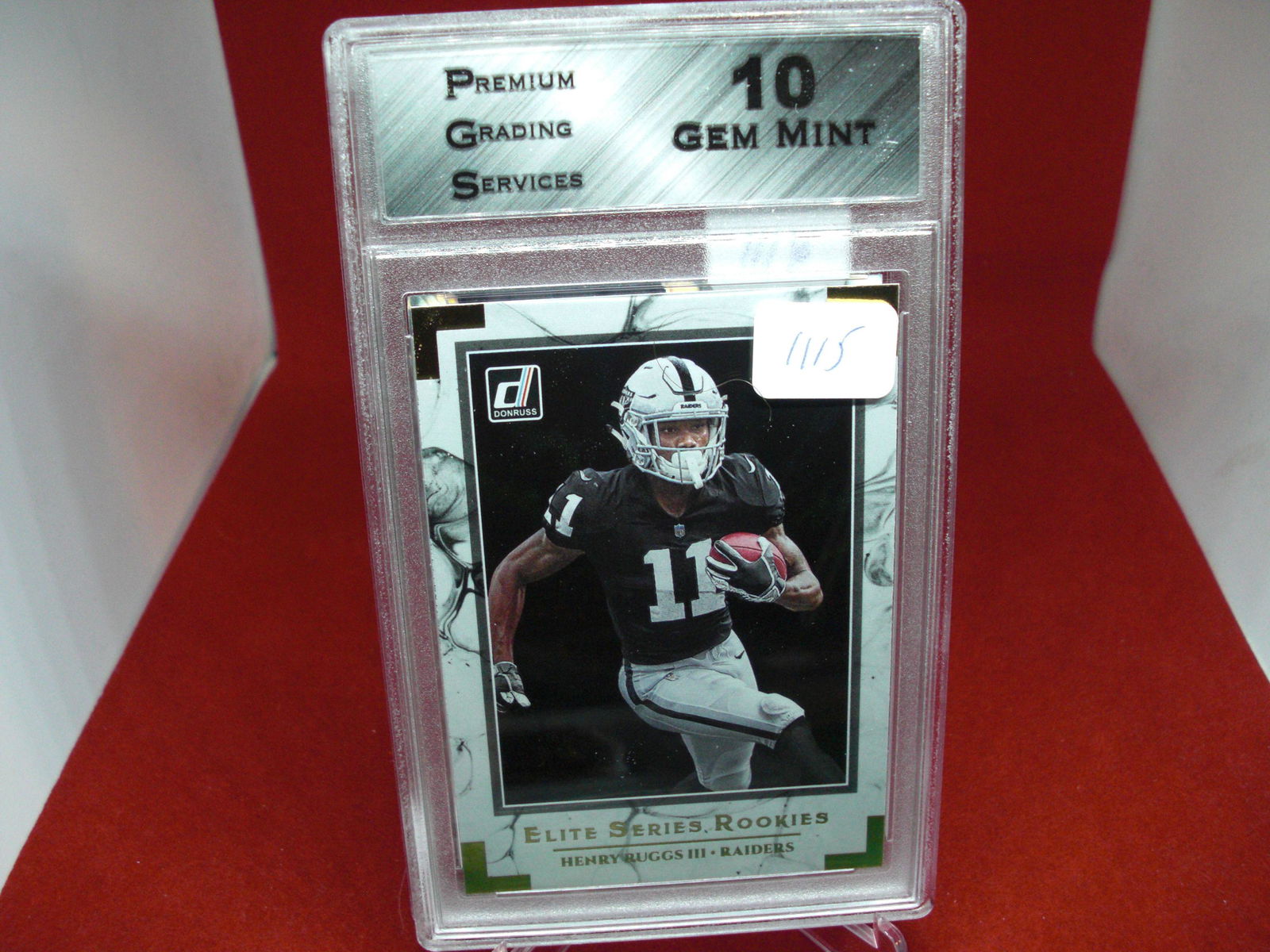 PGS 10 henry ruggs rookie card (1 of 1)