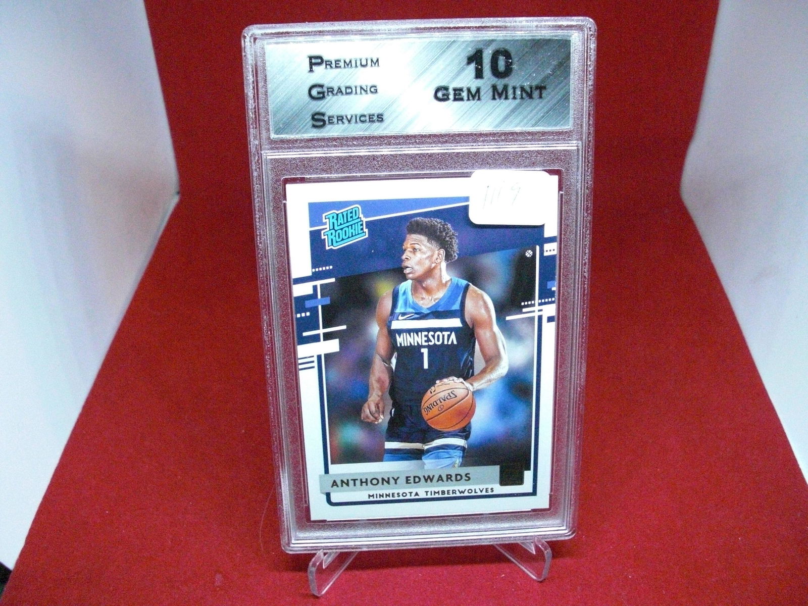 PGS 10 Anthony Edwards rated rookie (1 of 1)