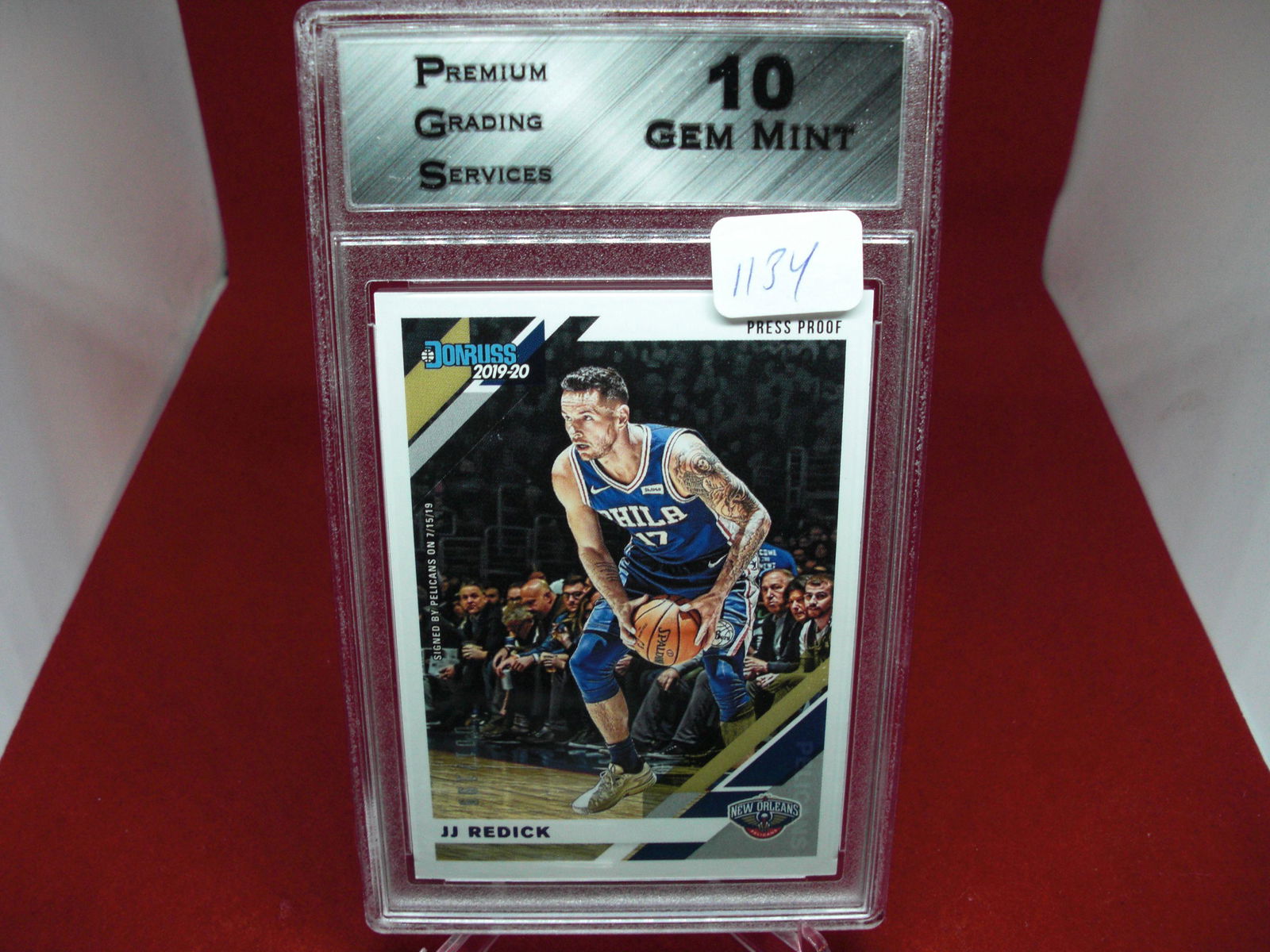 PGS 10 JJ redick donruss 001/100 (1 of 1)