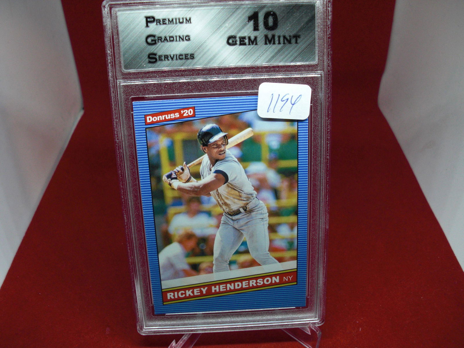 PGS 10 Rickey Henderson donruss (1 of 1)