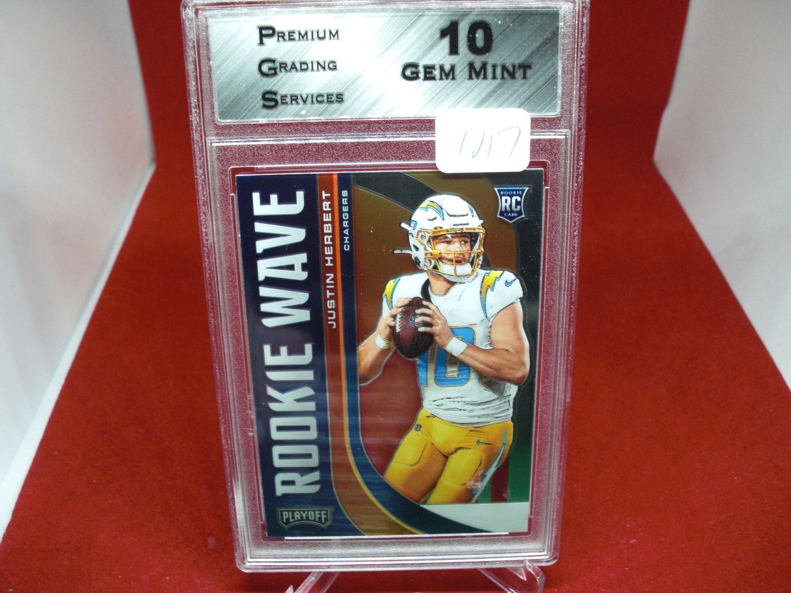 PGS 10 justin herbert rookie wave (1 of 1)