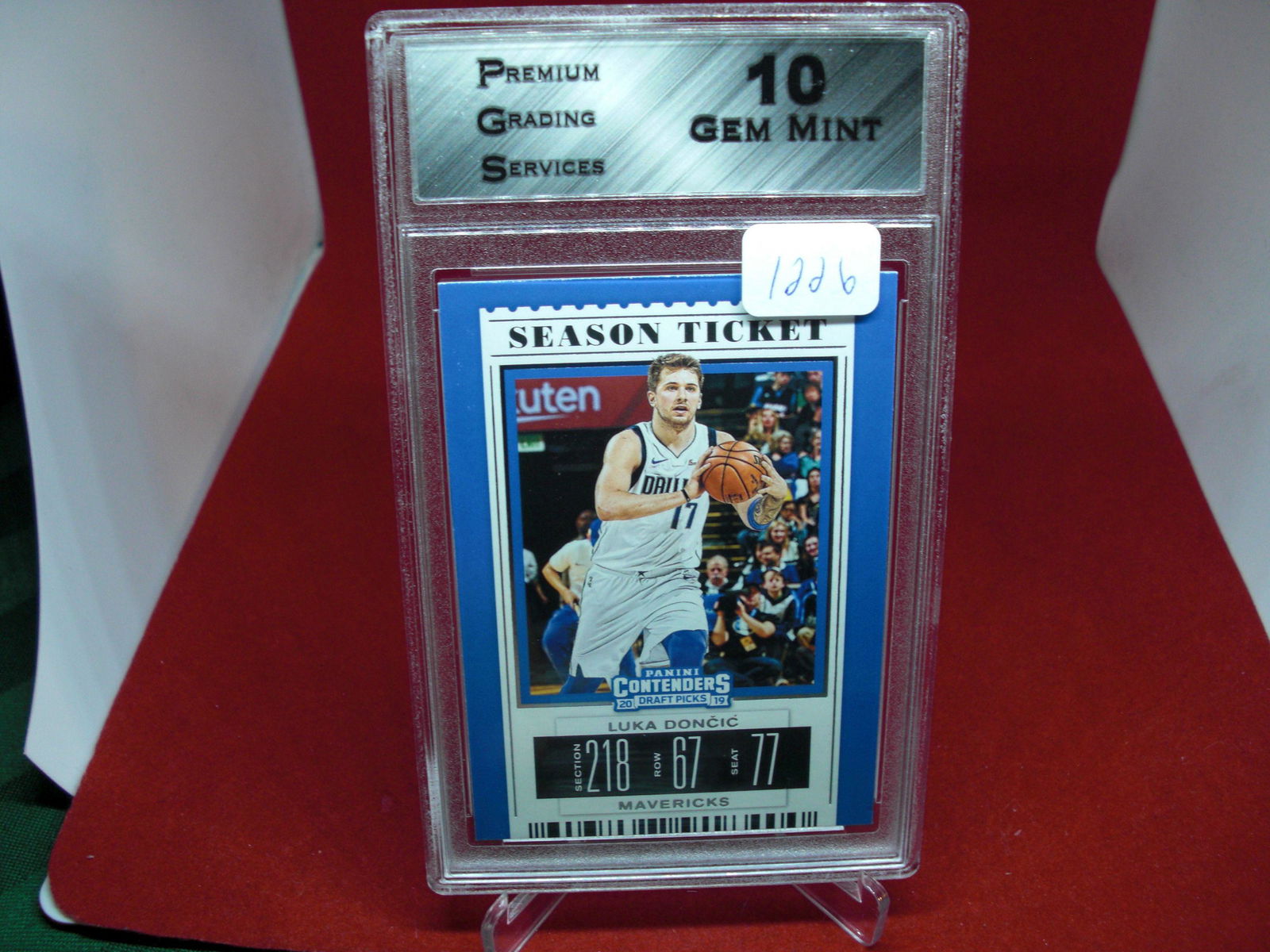 PGS 10 luka doncic season ticket (1 of 1)