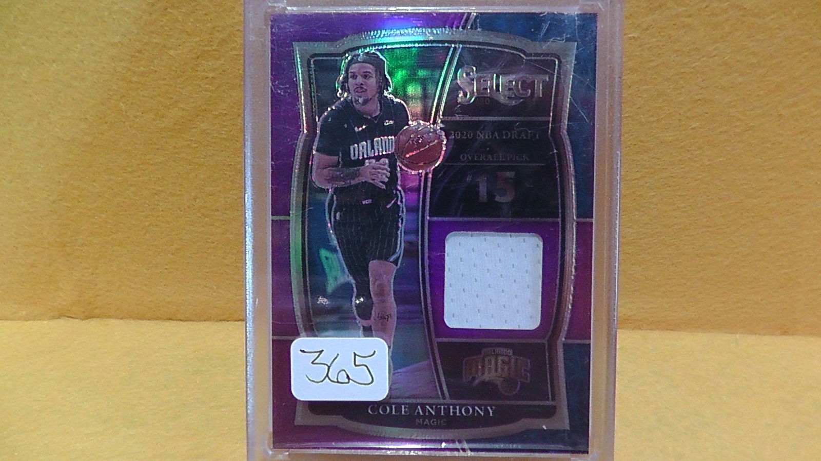 Cole Anthony Jersey Prizm 17/99 (1 of 1)