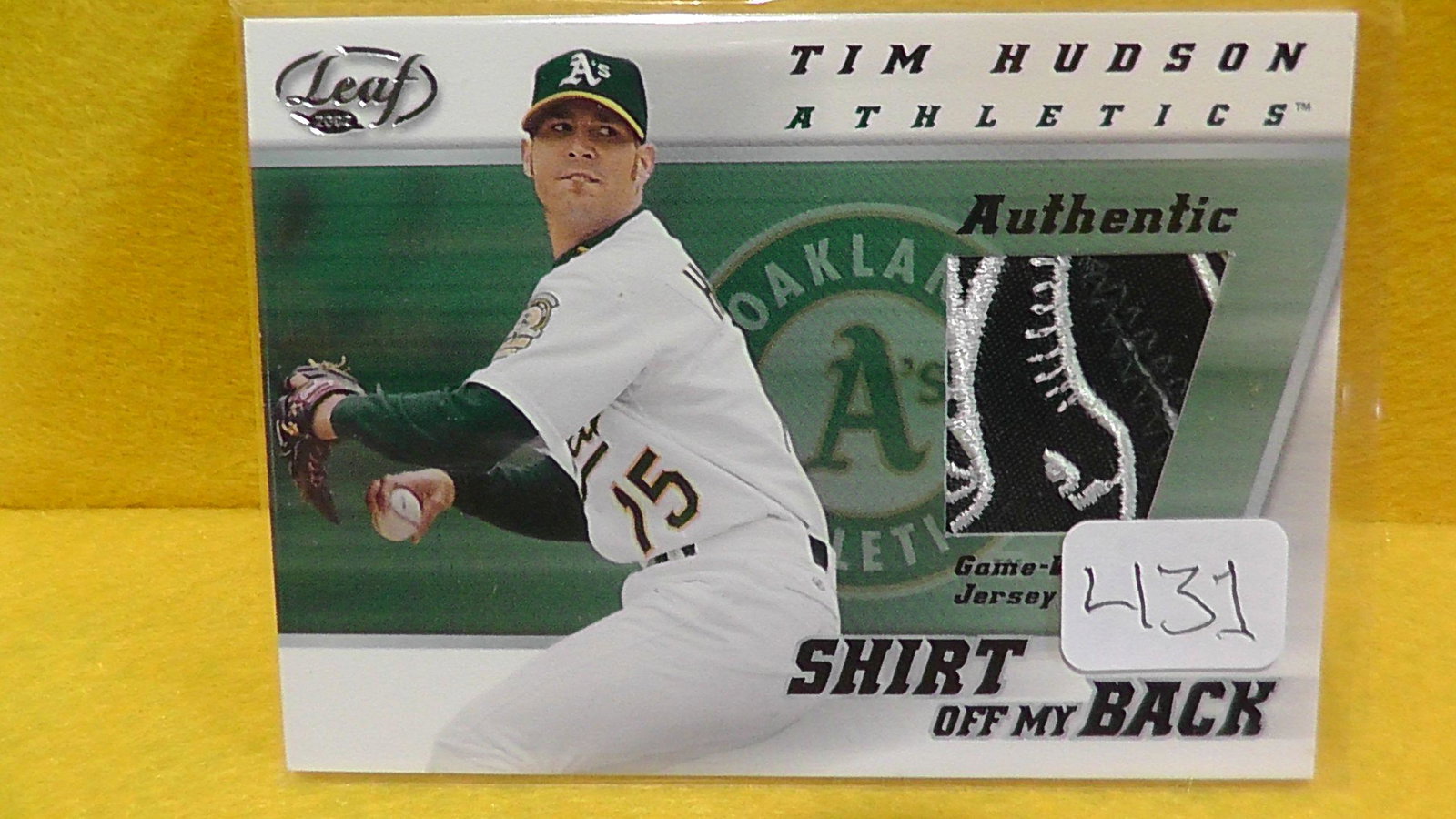 Tim Hudson Jersey (1 of 1)