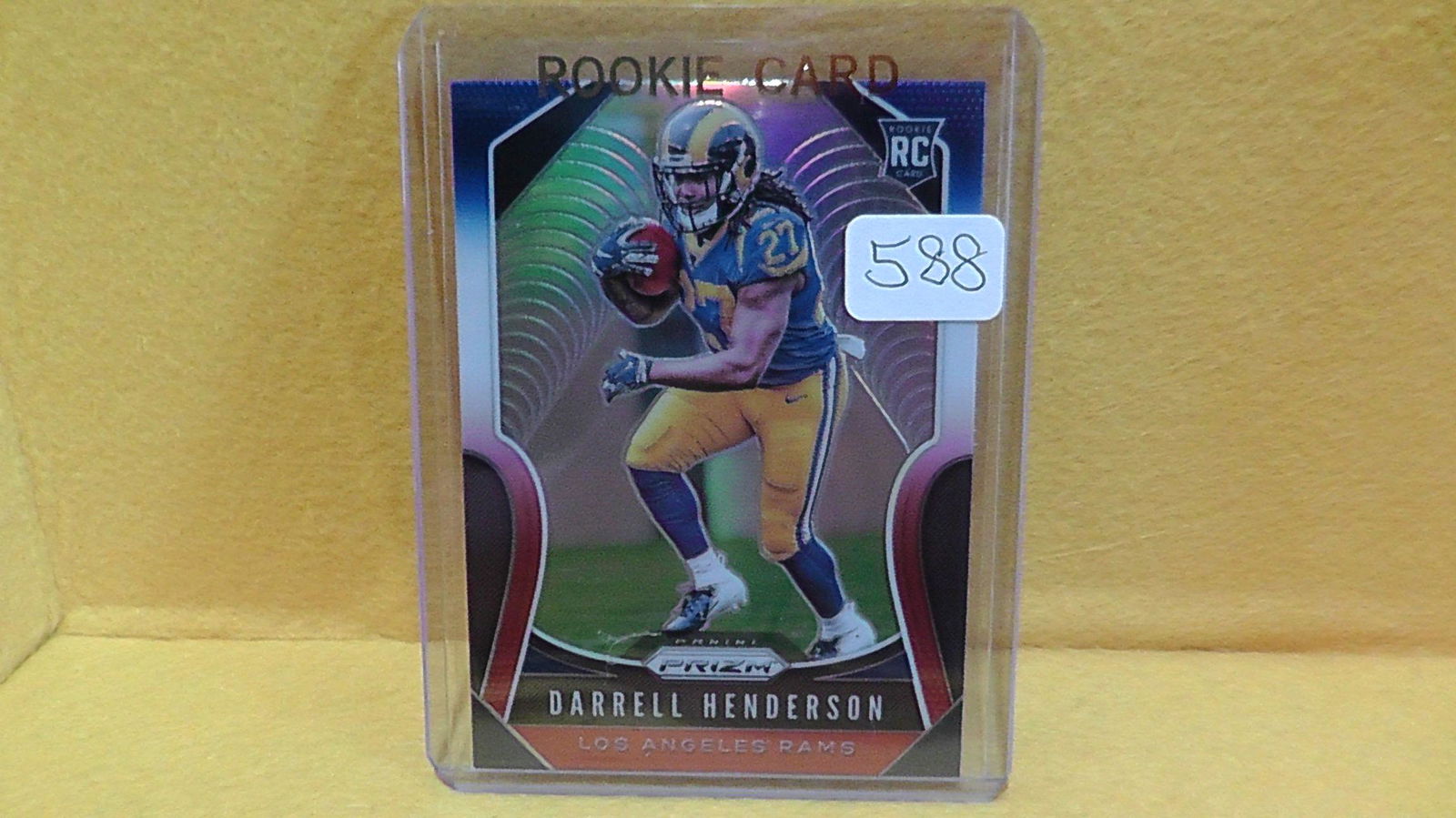 Darrell Henderson RC red White & Blue Prizm (1 of 1)