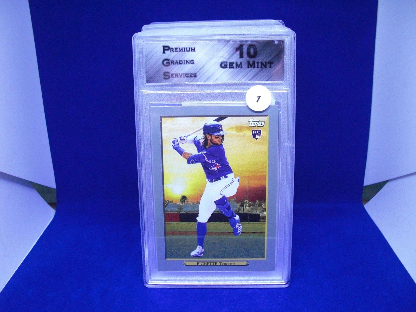 PGS Gem 10 bo bichette turkey red rookie (1 of 1)