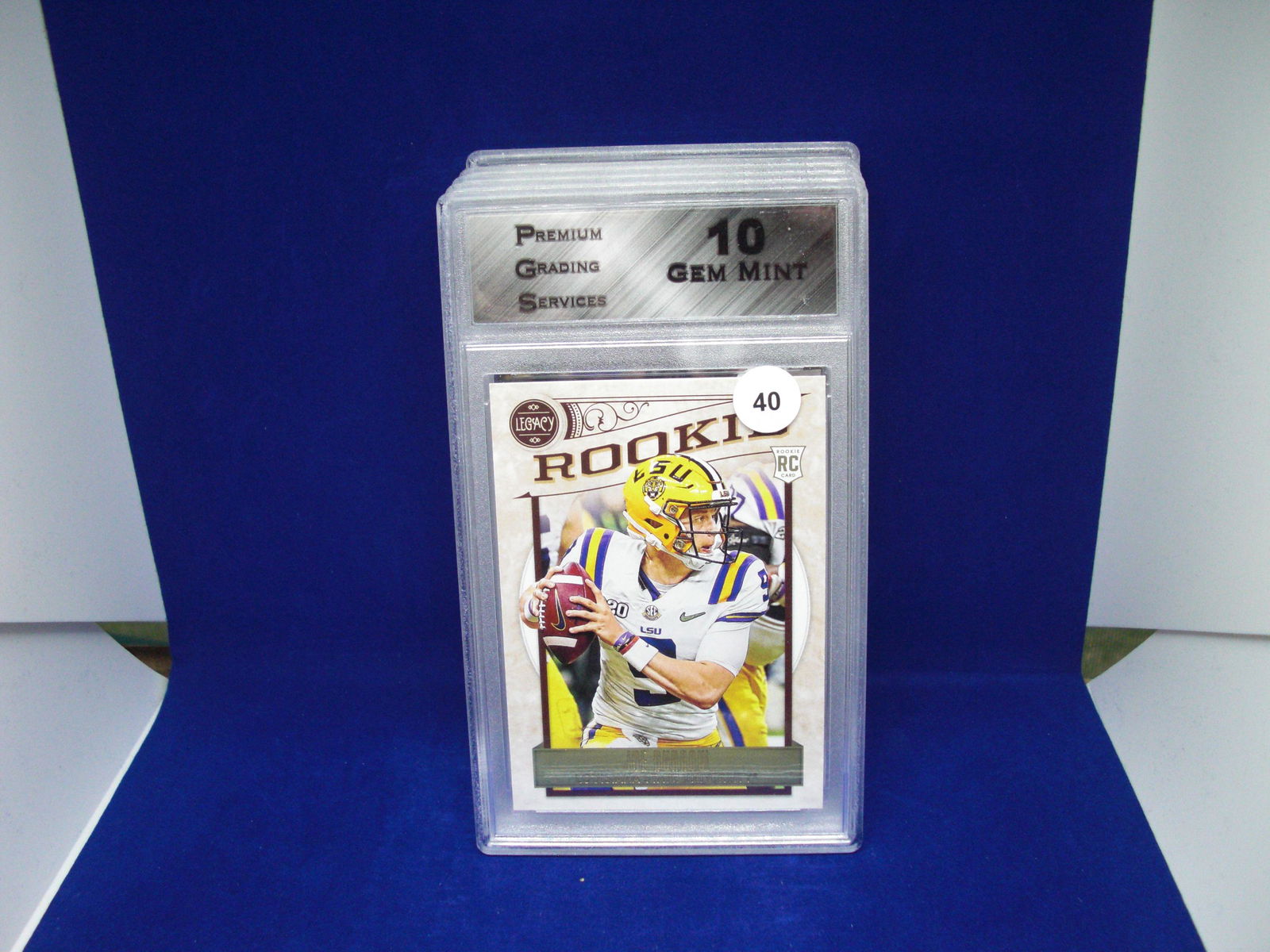 PGS Gem 10 joe burrow rookie card (1 of 1)