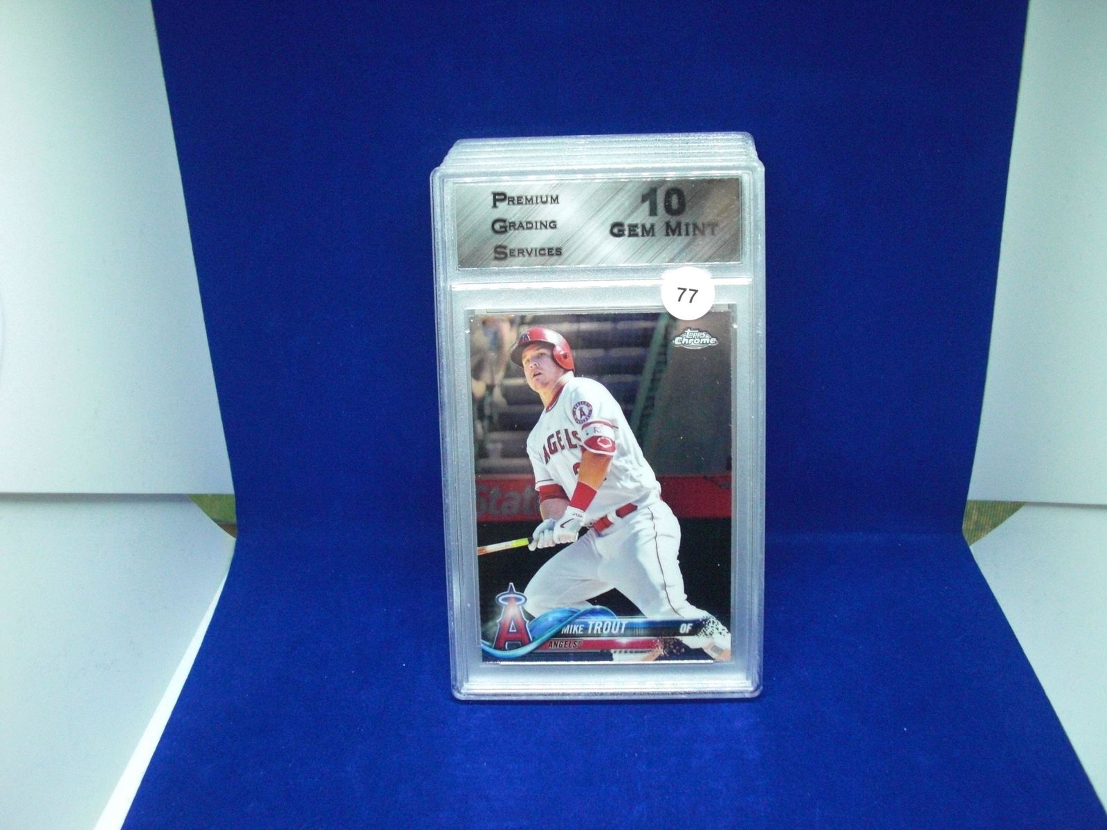 PGS Gem 10 mike trout topps chrome (1 of 1)