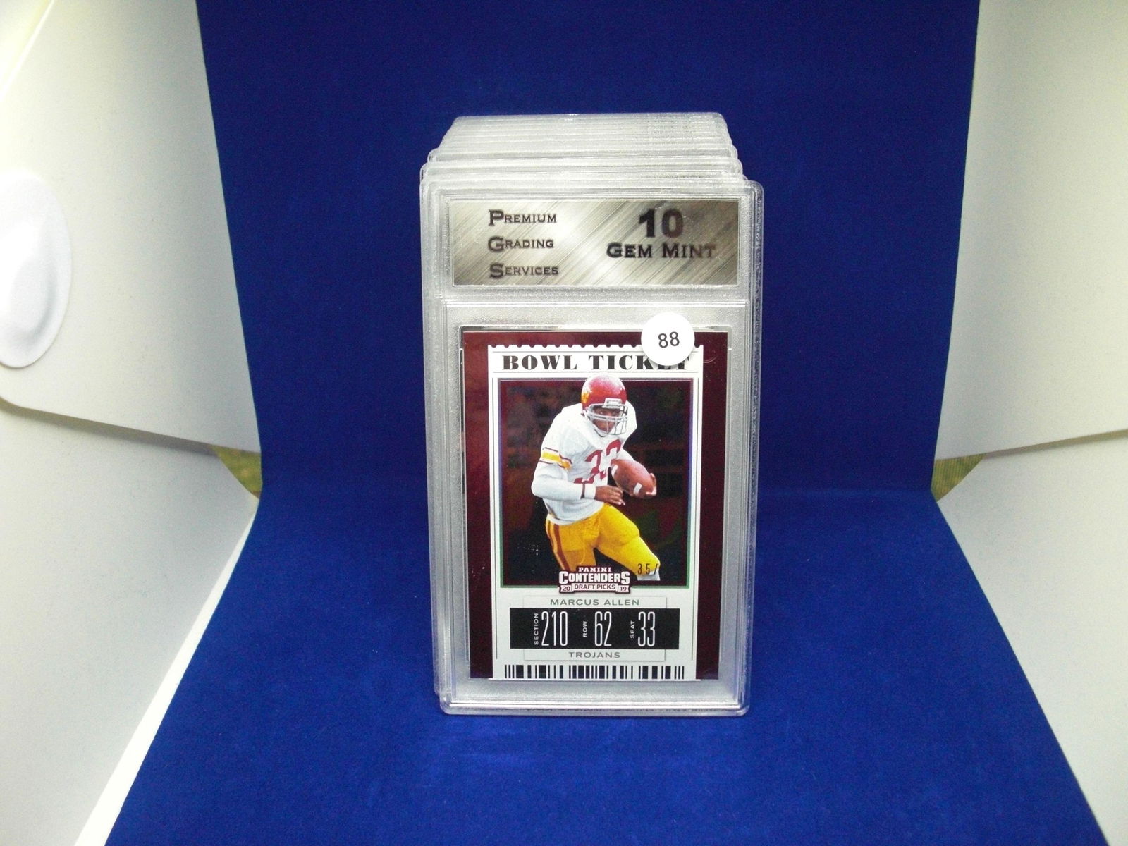 PGS Gem 10 marcus allen 35/99 (1 of 1)