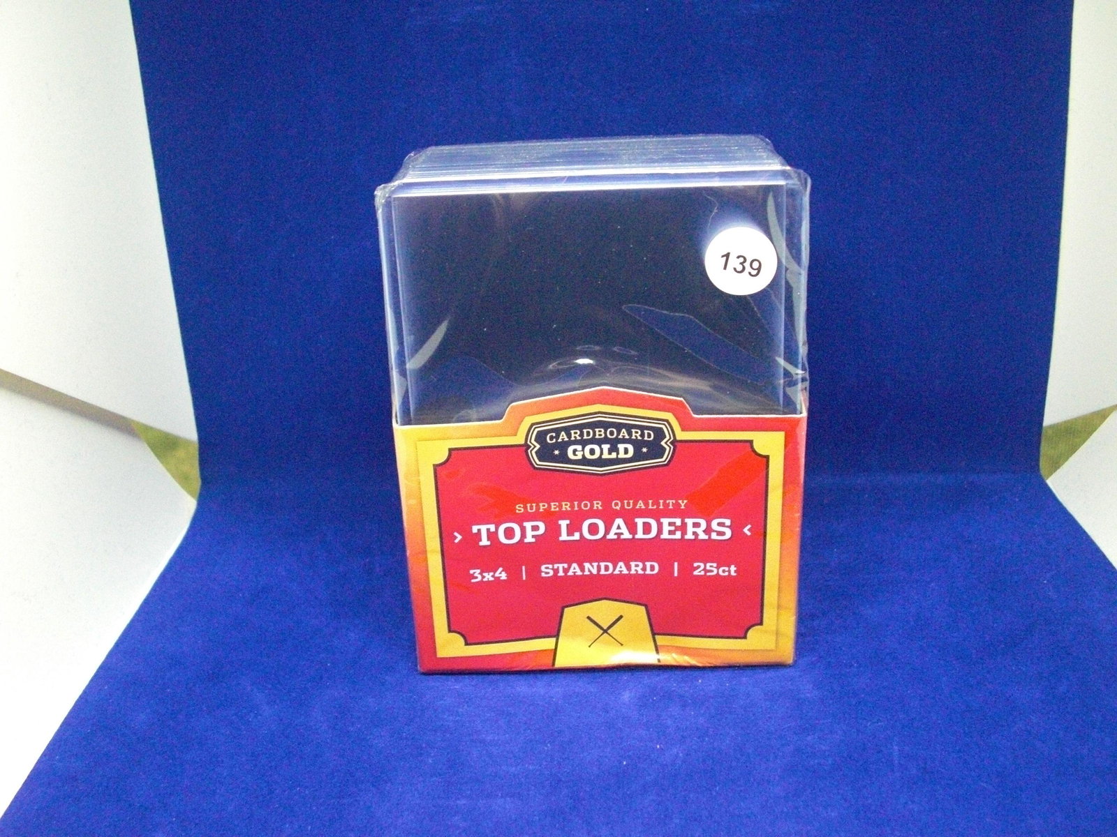 cardboard gold 3x4 top loader pack: cardboard gold 3x4 top loader pack