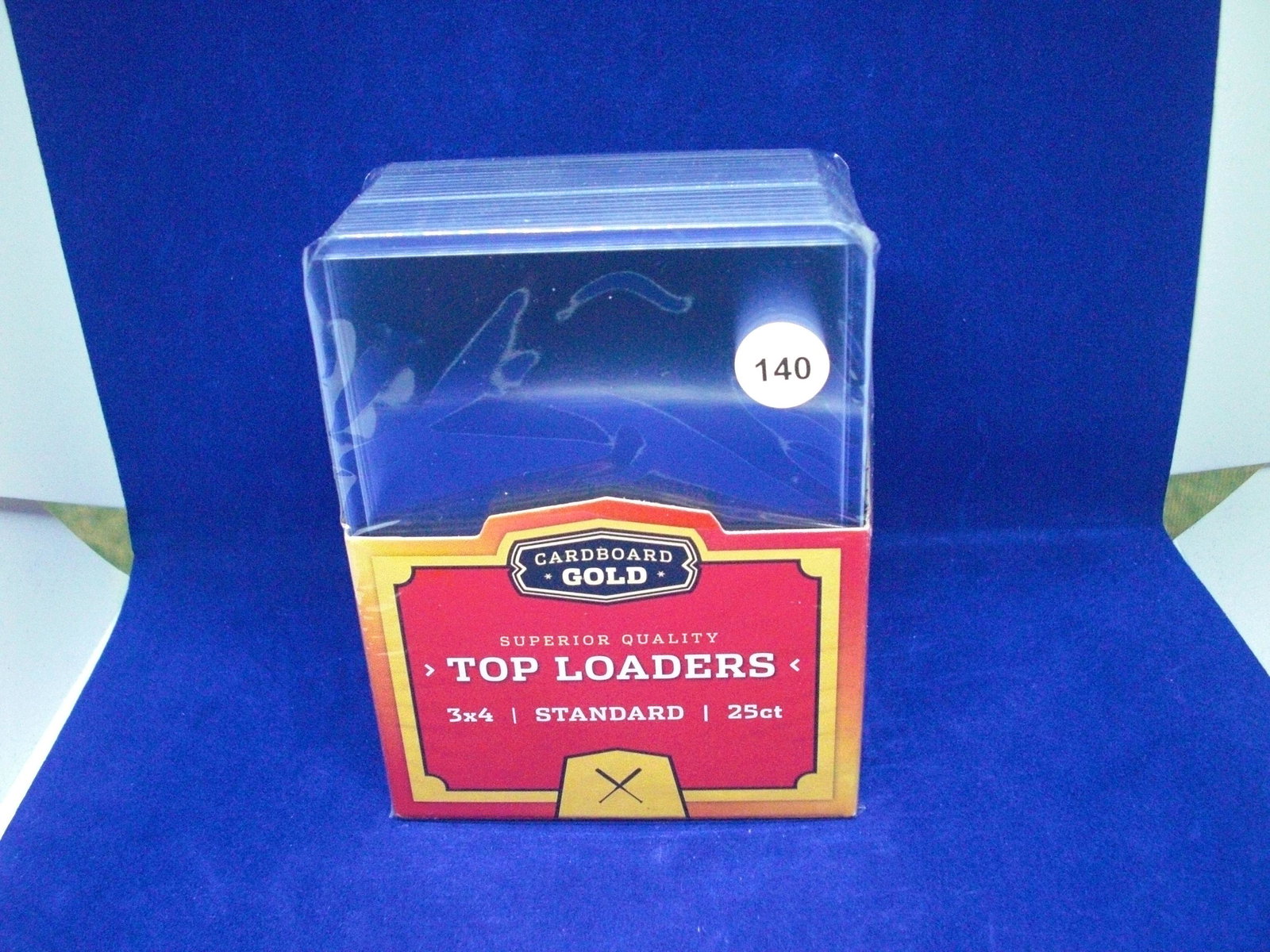 cardboard gold 3x4 top loader pack: cardboard gold 3x4 top loader pack