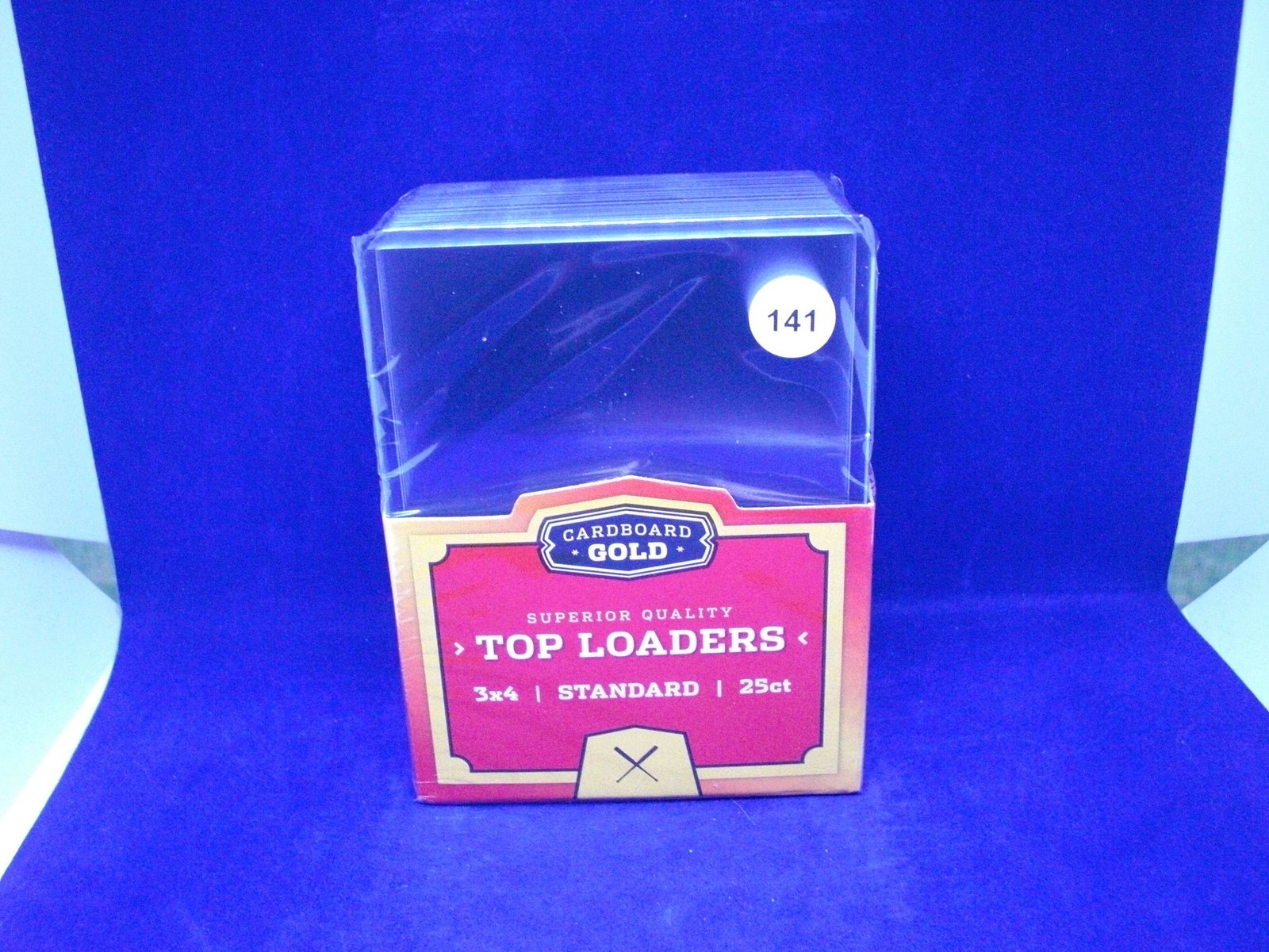 cardboard gold 3x4 top loader pack: cardboard gold 3x4 top loader pack