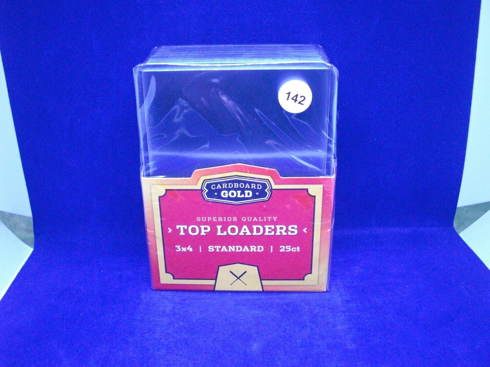 cardboard gold 3x4 top loader pack: cardboard gold 3x4 top loader pack