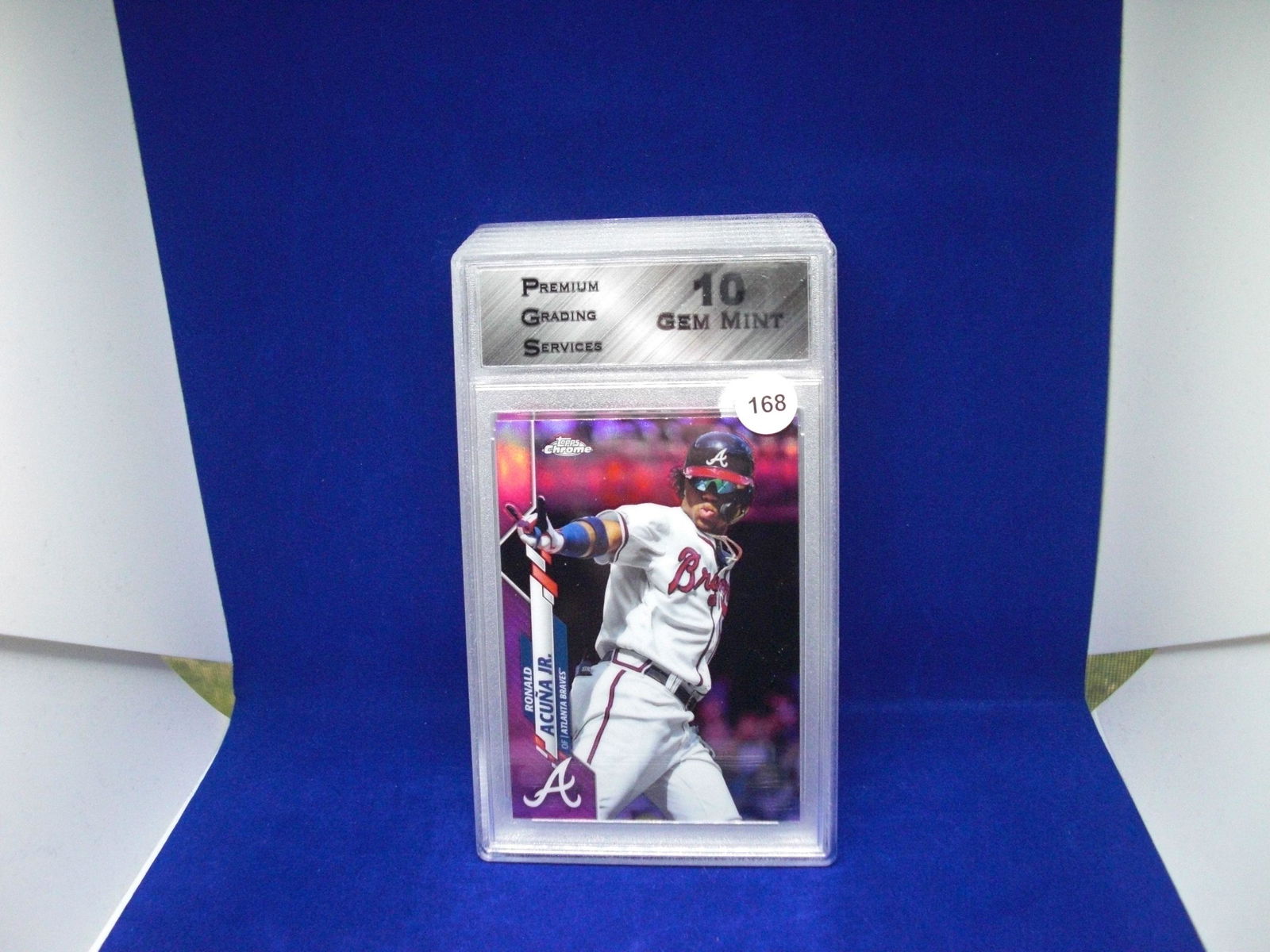 PGS gem 10 Ronald acunia junior pink refractor (1 of 1)
