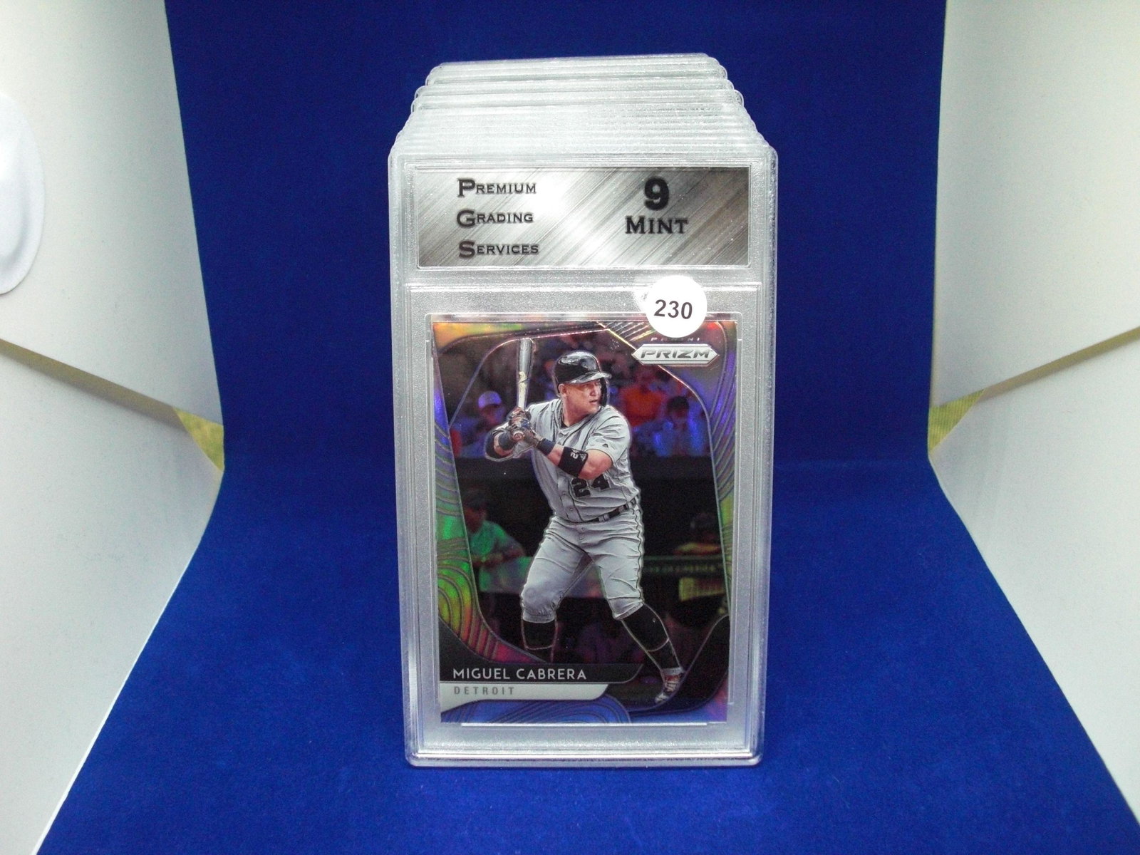 PGS 9 miguel cabrera silver prizm (1 of 1)