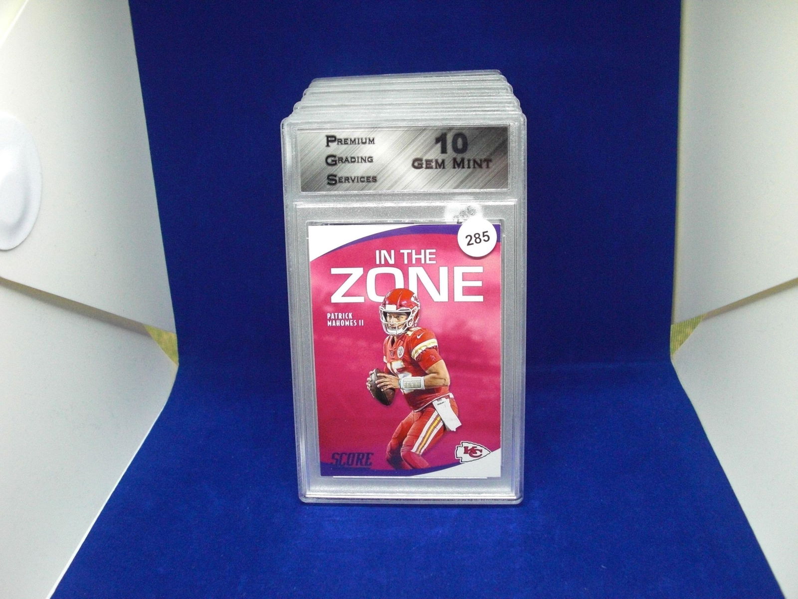 PGS gem 10 patrick mahomes insert (1 of 1)