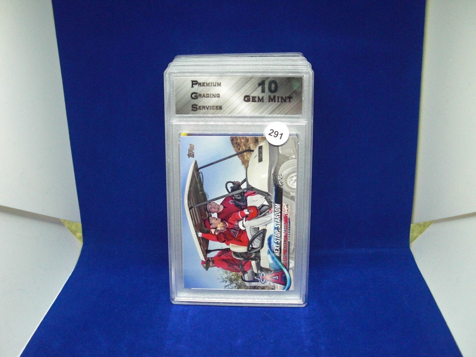 PGS gem 10 shohei ohtani rookie team card (1 of 1)