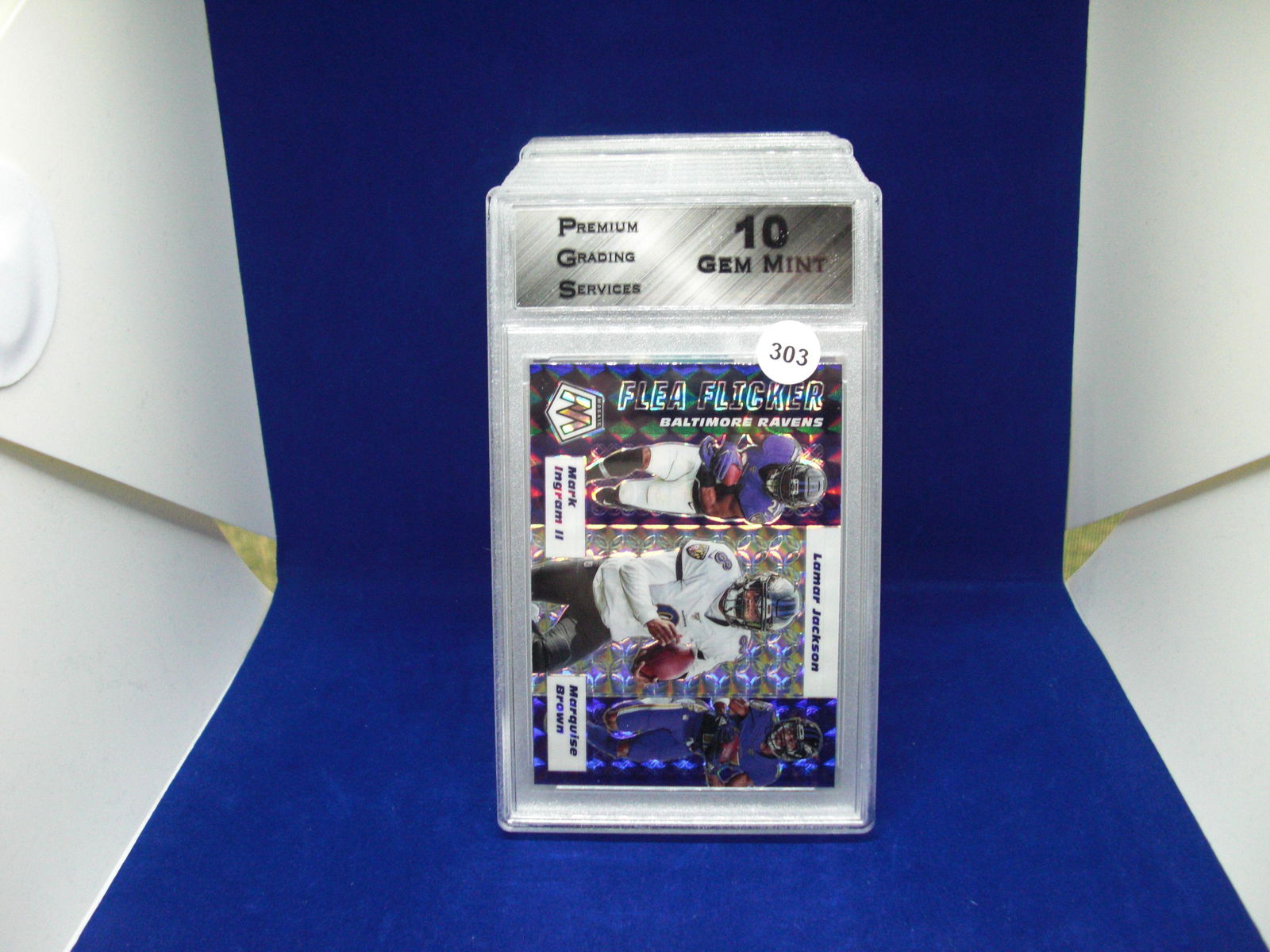 PGS gem 10 Lamar Jackson silver fleaflicker (1 of 1)