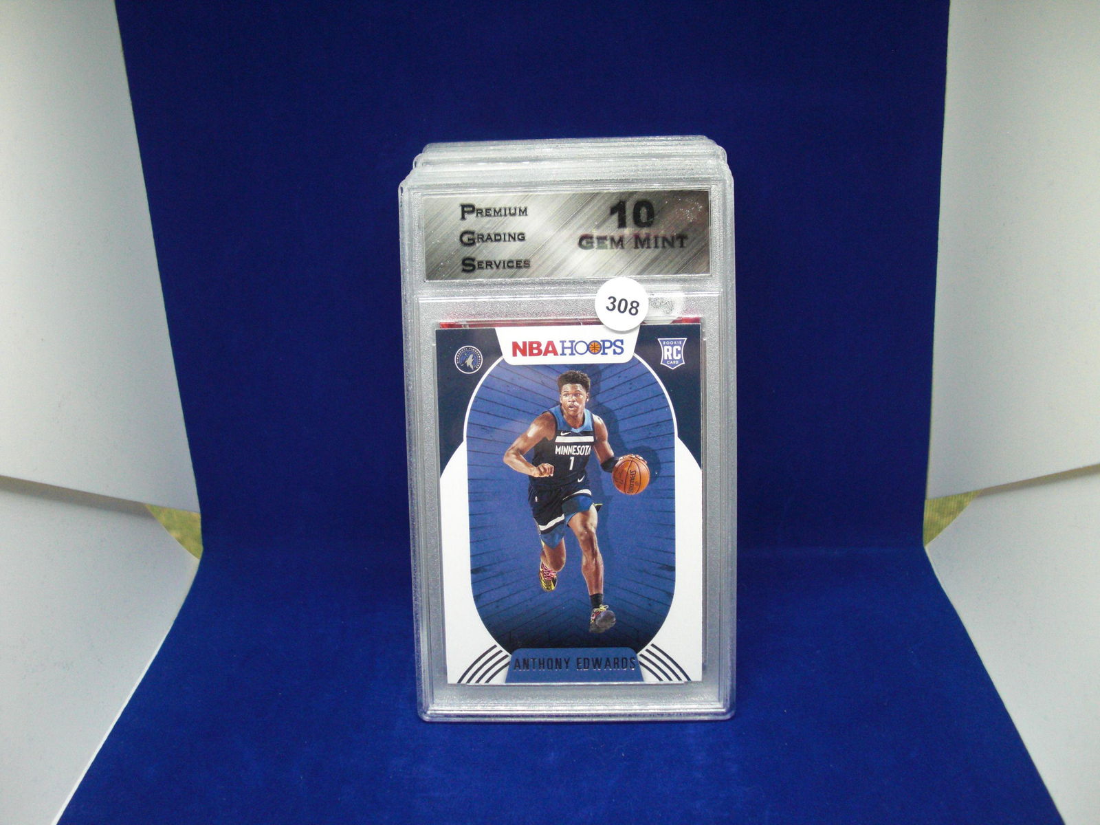 PGS gem 10 Anthony Edwards rookie card (1 of 1)