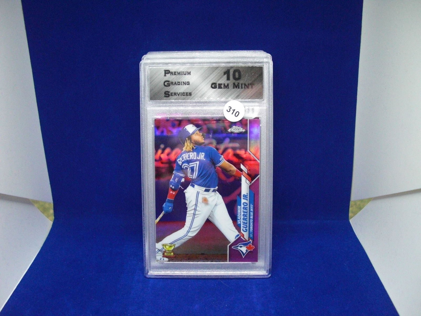 PGS gem 10 Vladimir Guerrero junior pink refractor (1 of 1)
