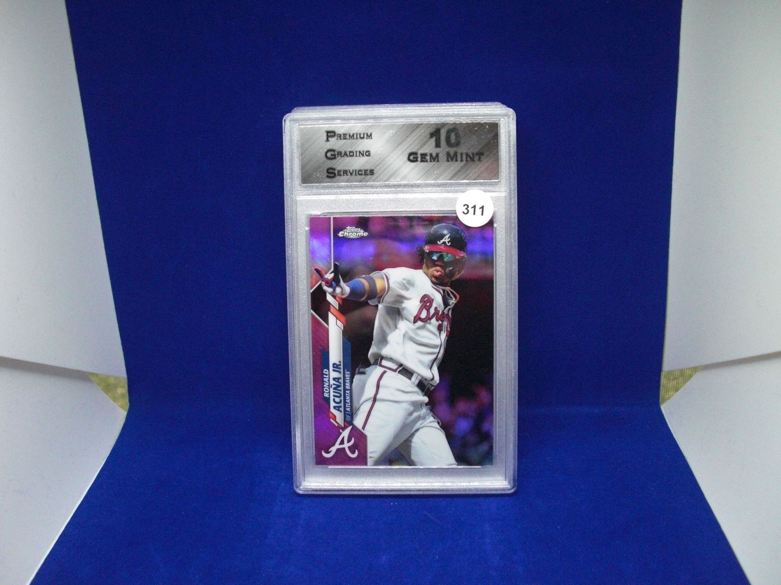 PGS gem 10 Ronald acunia pink refractor (1 of 1)