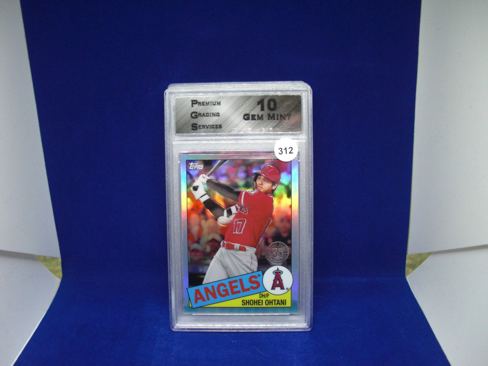 PGS gem 10 Shohei ohtani 1985 refractor (1 of 1)