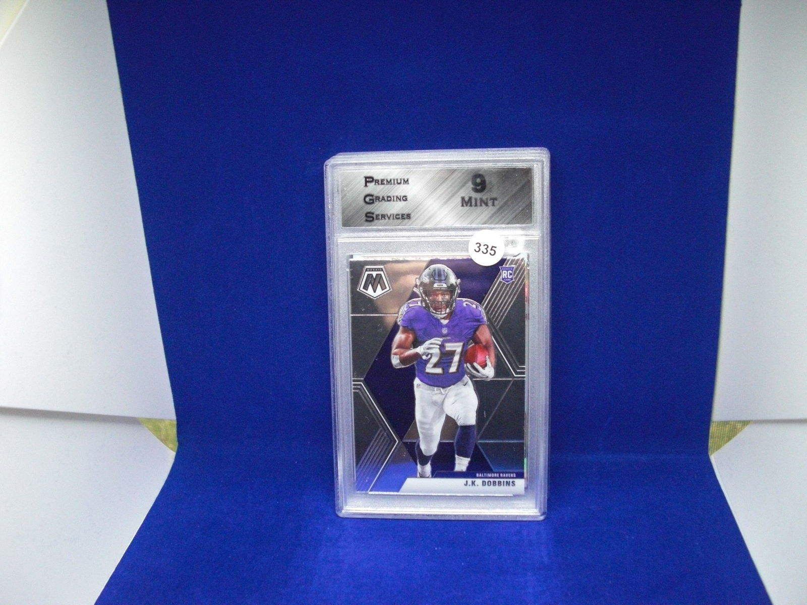 PGS 9 JK Dobbins rookie card (1 of 1)